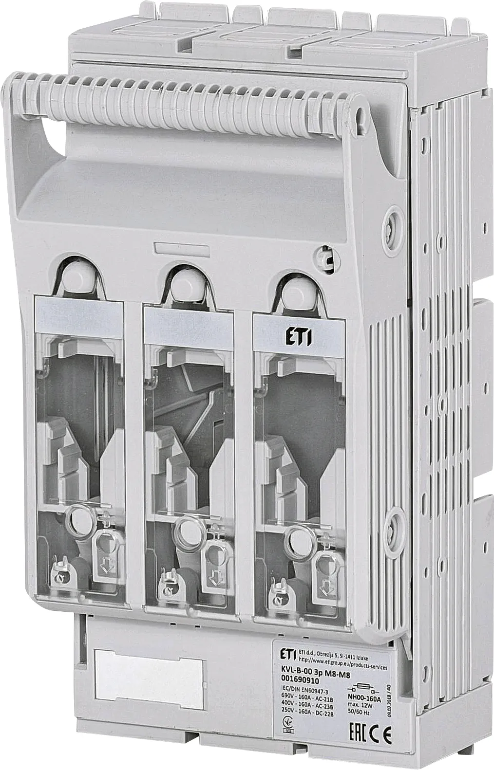 Saugiklių kirtiklis KVL-B-00 3p M8-M8 001690910
