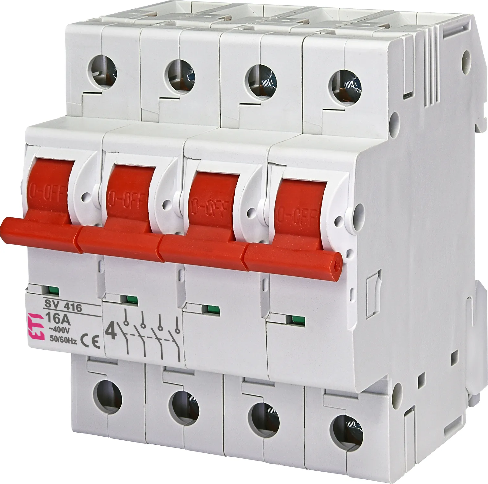 Įmontuojamas kirtiklis SV 416 4p 16A 002423421