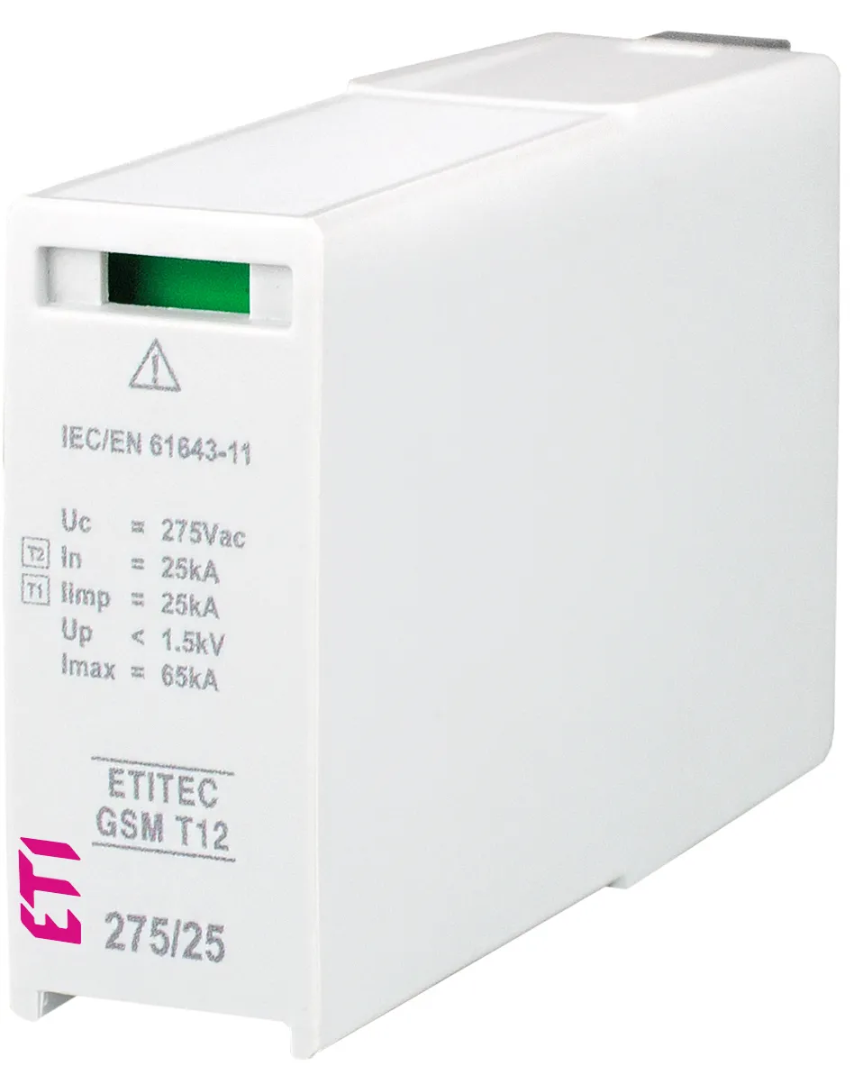 Viršįtampių ribotuvas MOD. GSM T12 275/25 002440614