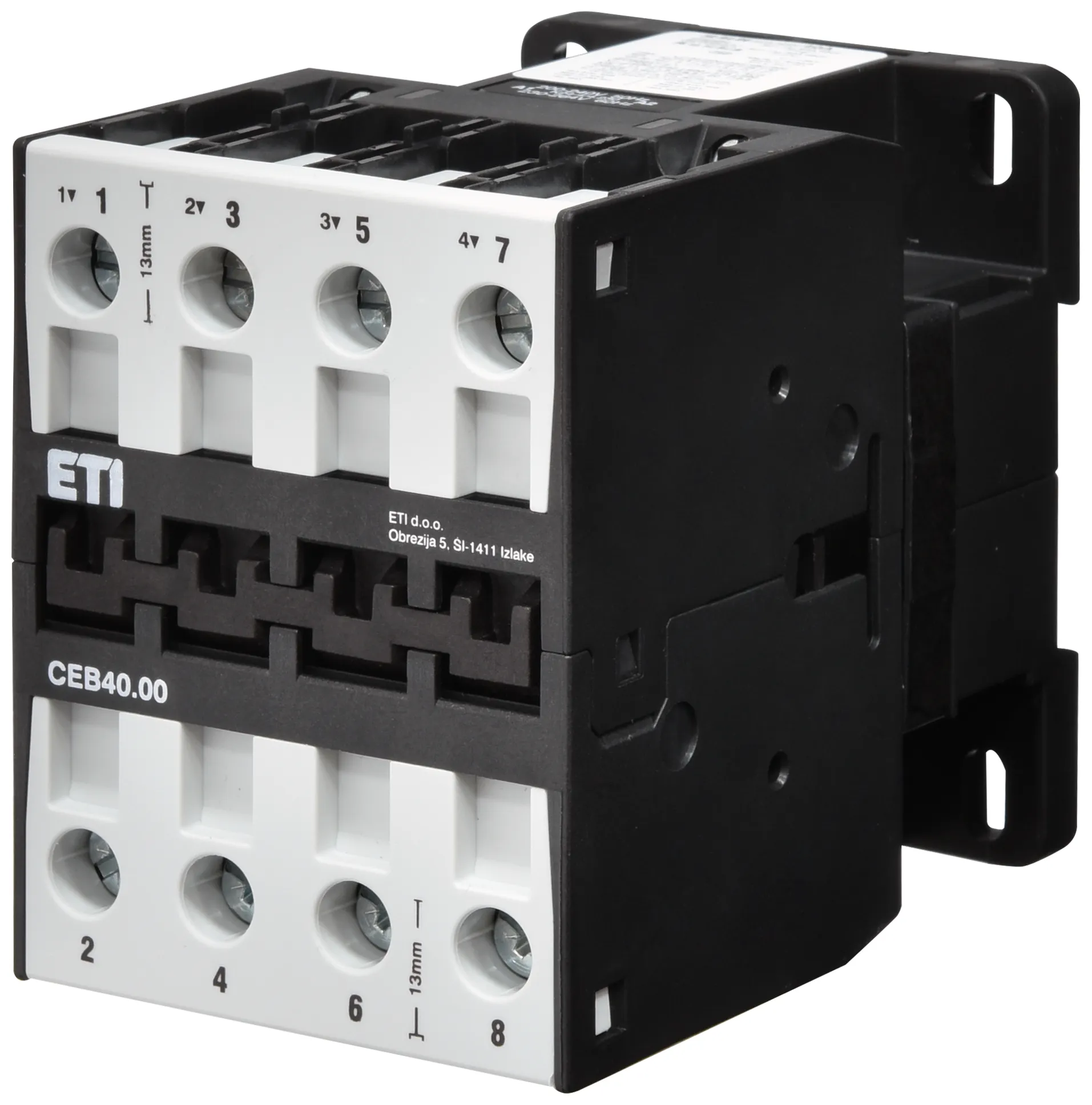 Variklinis kontaktorius CEB40.00-230V-50/60HZ 002462006