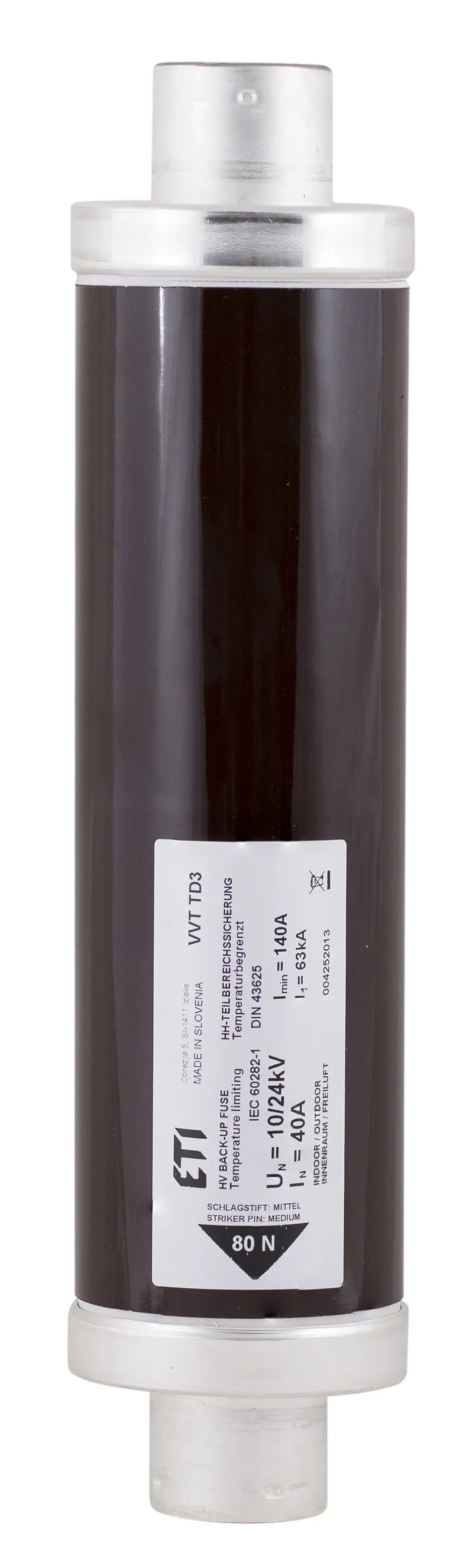 Saugikliai VVC3 24kV/6A 292 004250105