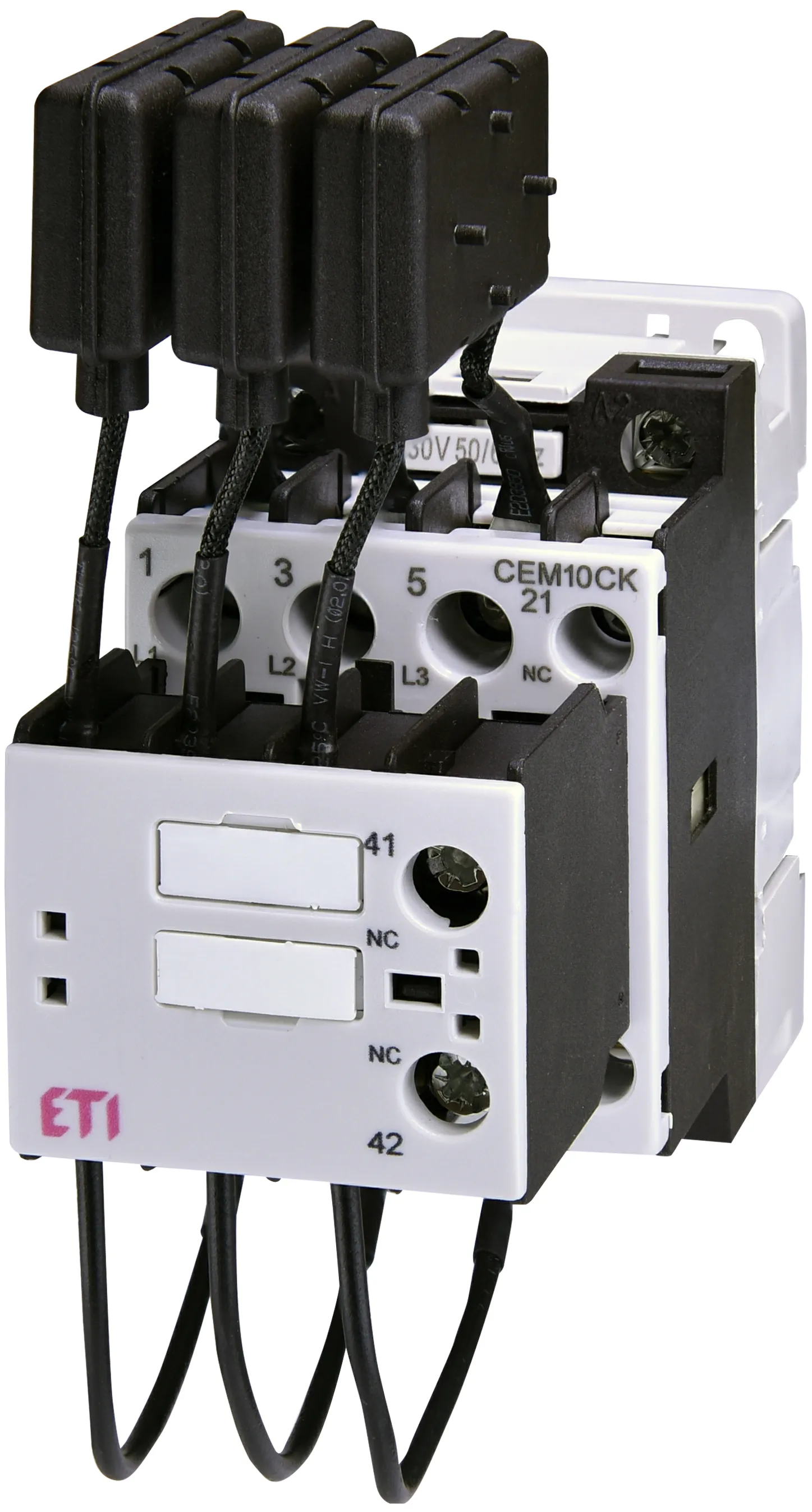Kontaktorius kondensatoriams CEM10CK.02N-230V-50Hz 004643816