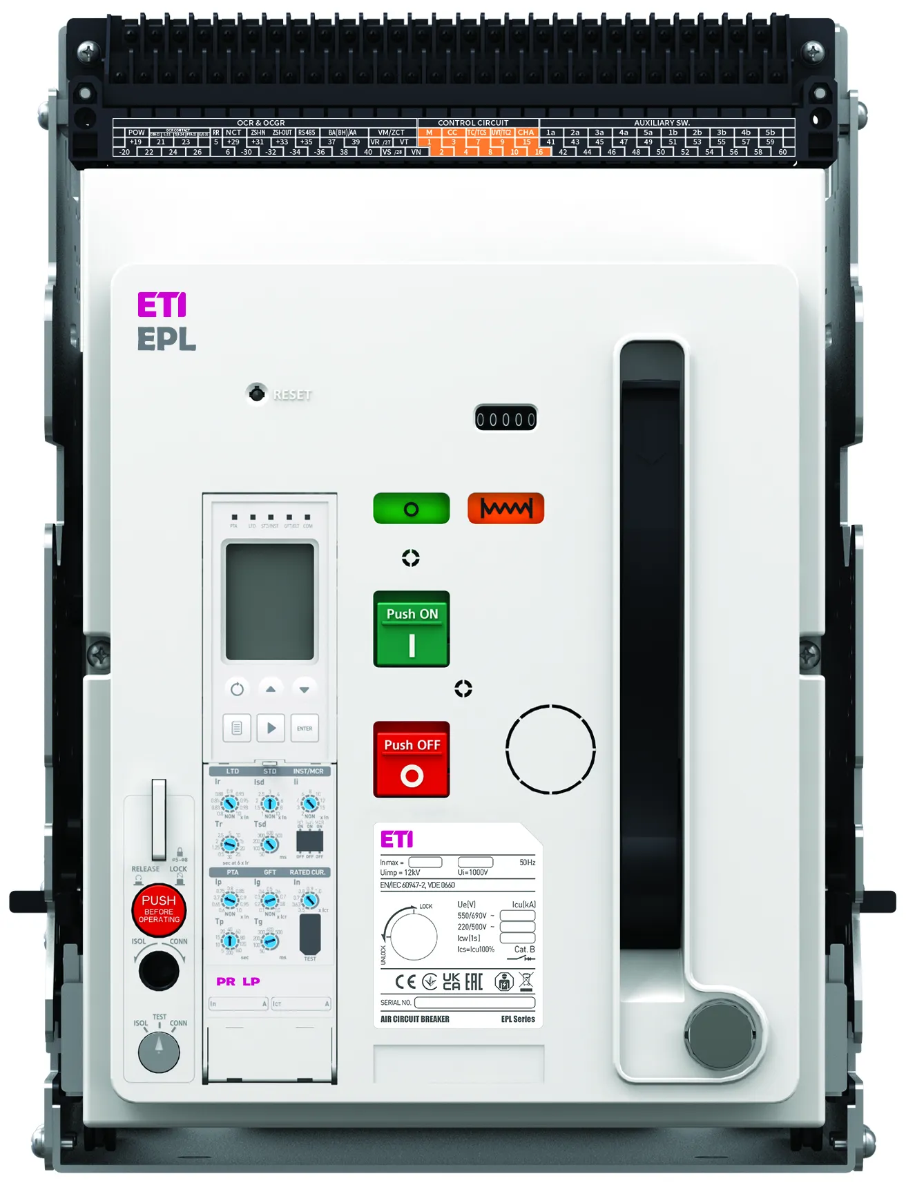 Orinis automatinis jungiklis EPL-10 4H AD/M2C2S2/PR-LP 004695710