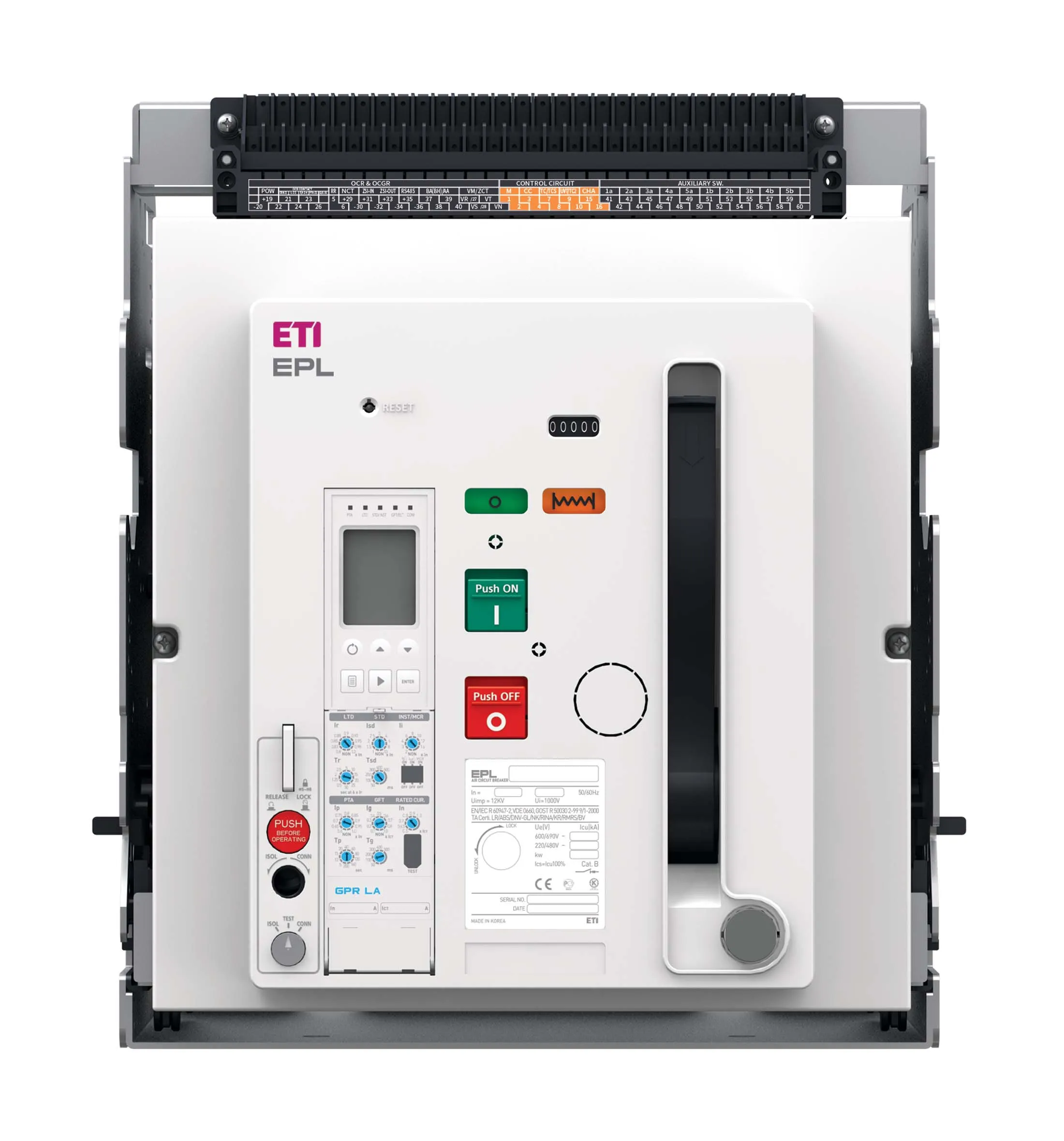 Orinis automatinis jungiklis EPL-25 4H BD/M2C2S2/PR-LP 004695714