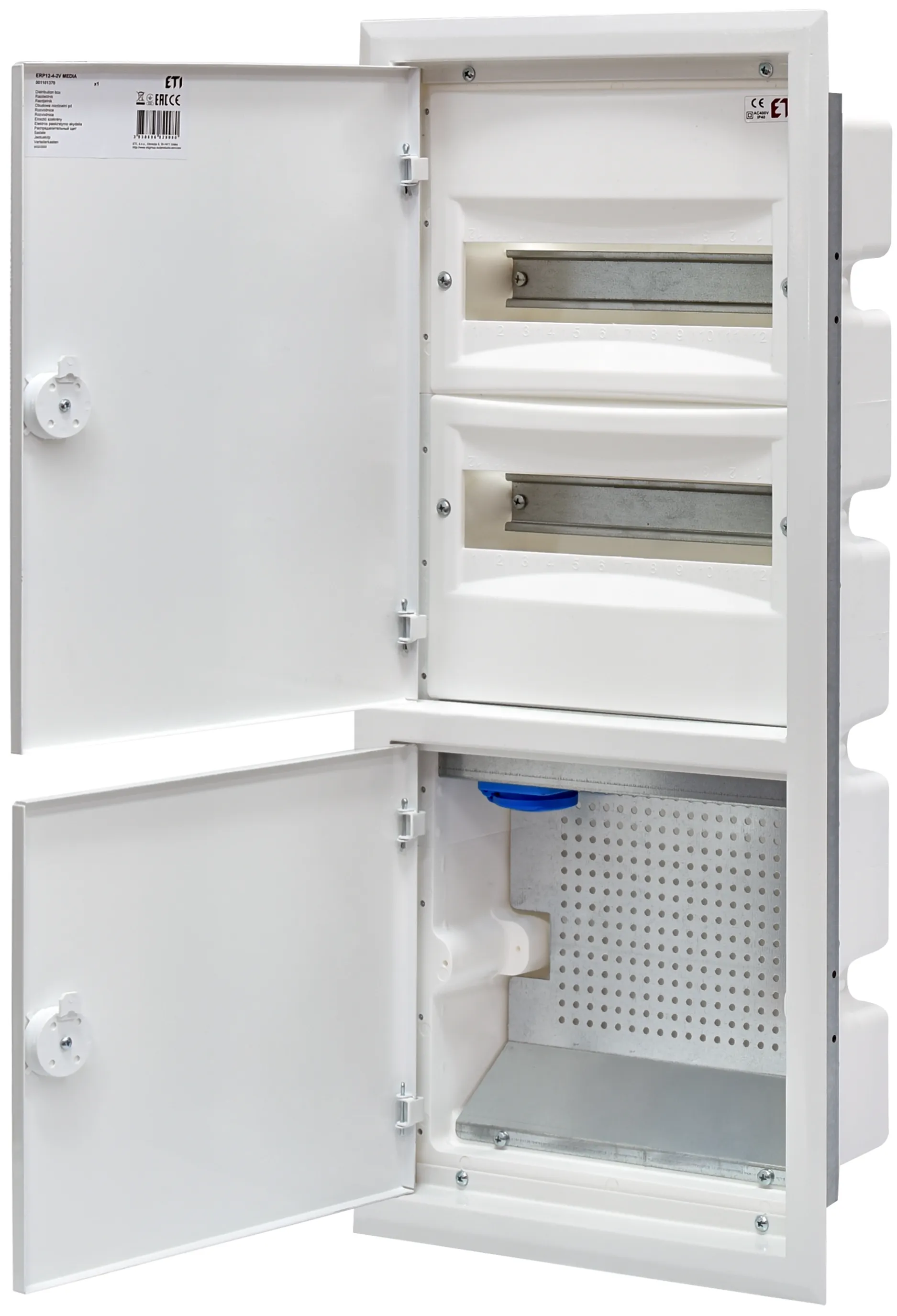 Paskirstymo skydelis ERP12-4-2V MEDIA 001101370