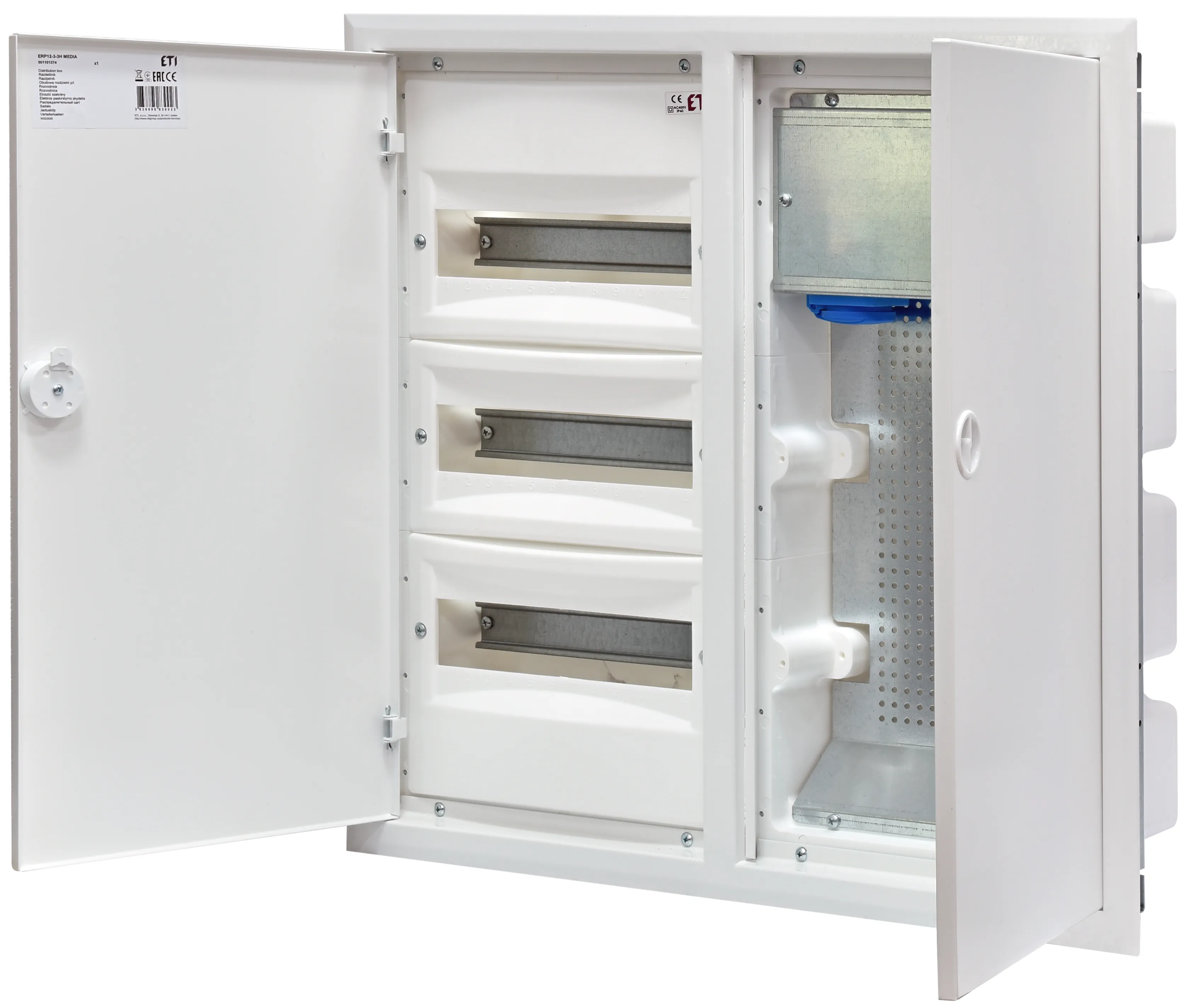Paskirstymo skydelis ERP12-3-3H MEDIA 001101374