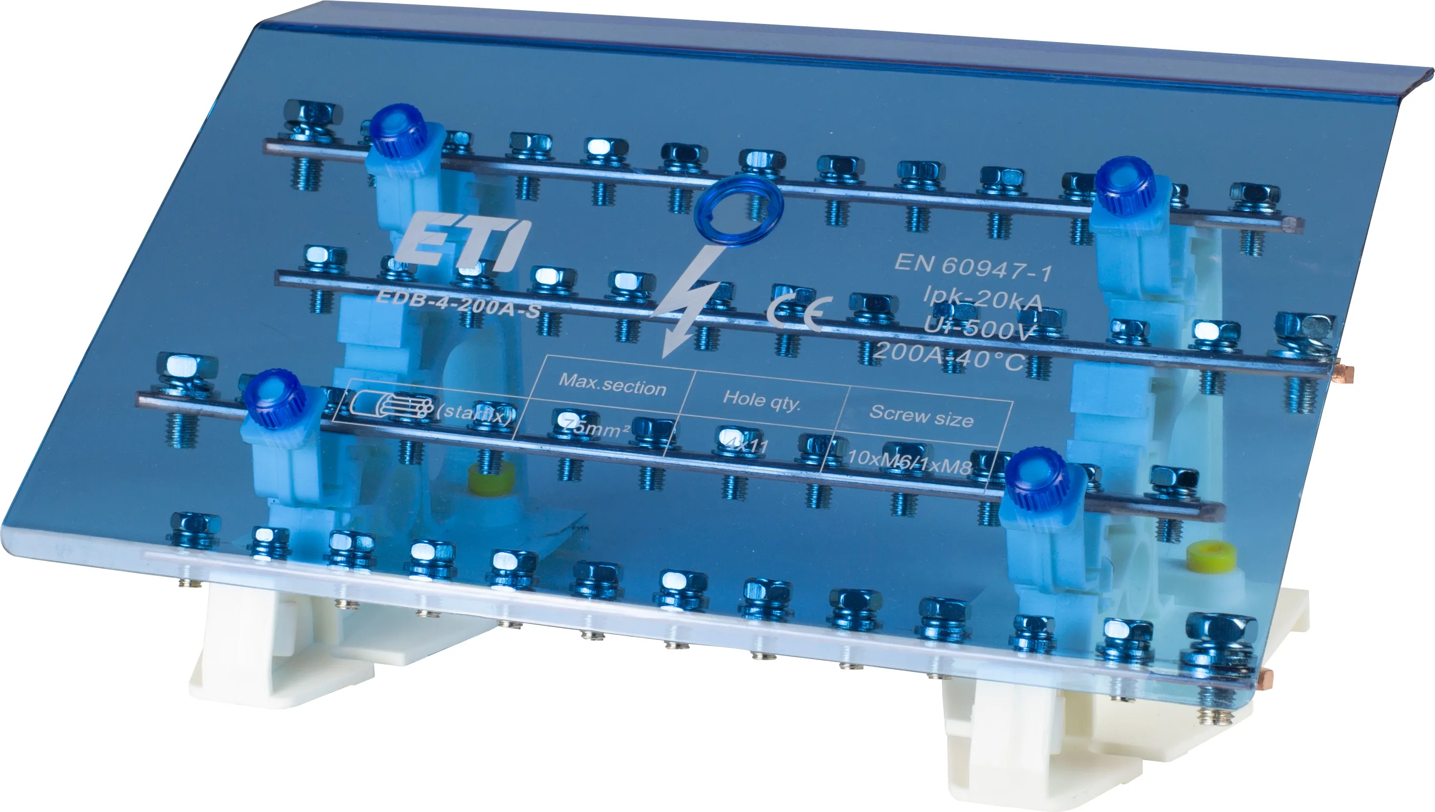 Paskirstymo blokas EDB-4-200A-S 001102311