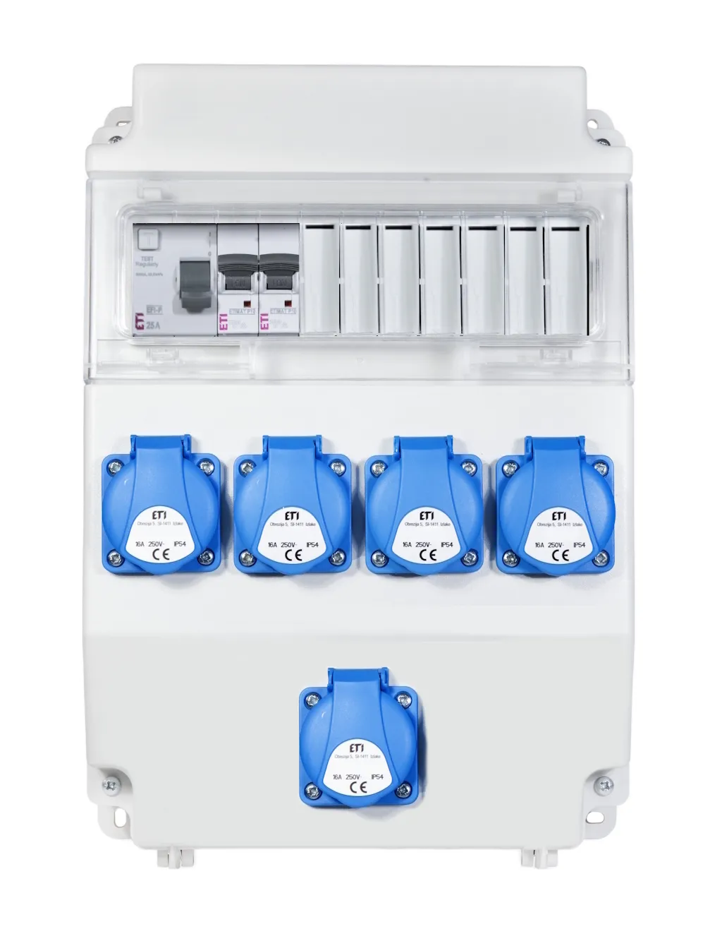 Sumontuotas pask. skydelis EDS11 RCD 5 C 001105251