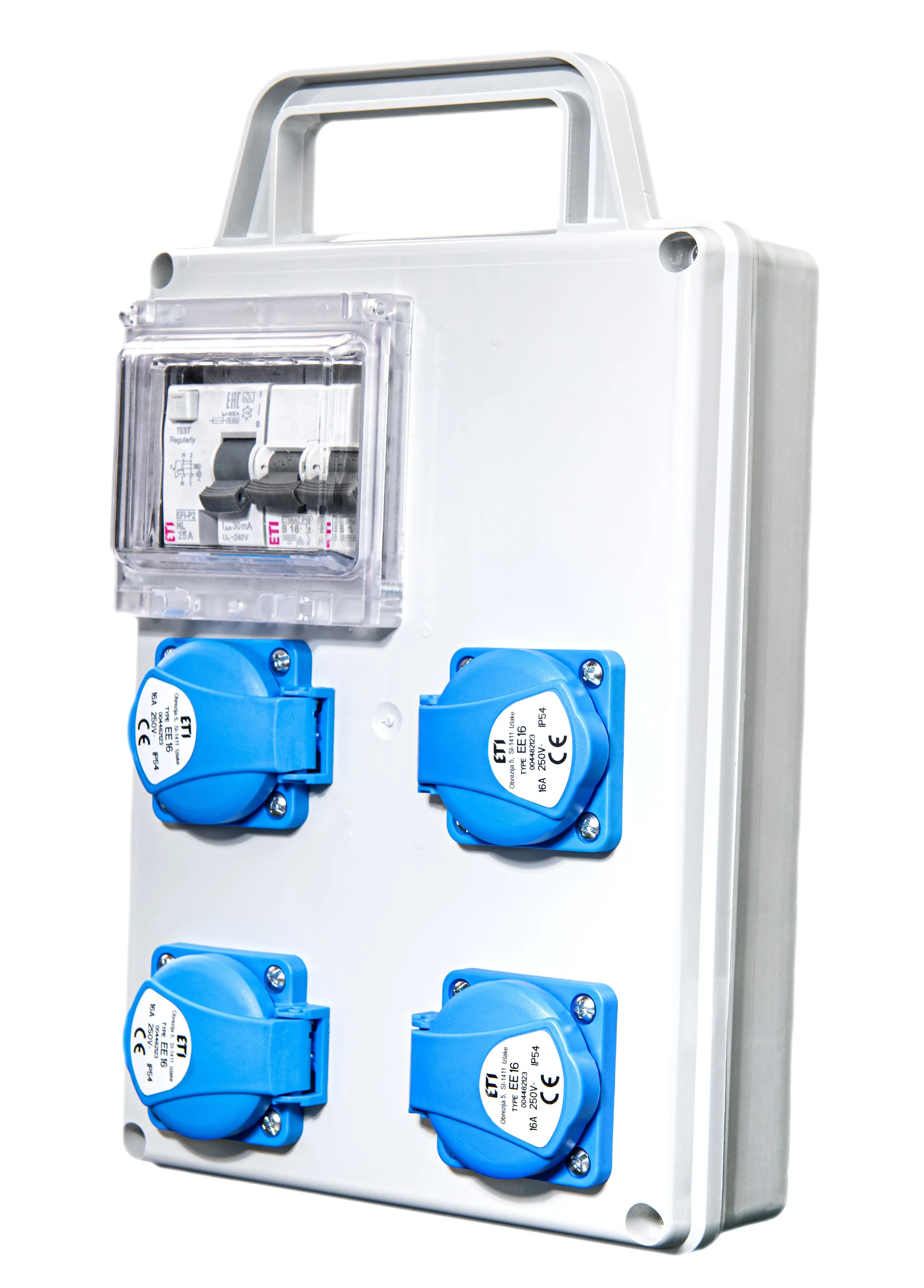 Sumontuotas pask. skydelis EDS4D RCD 4S C 001105823