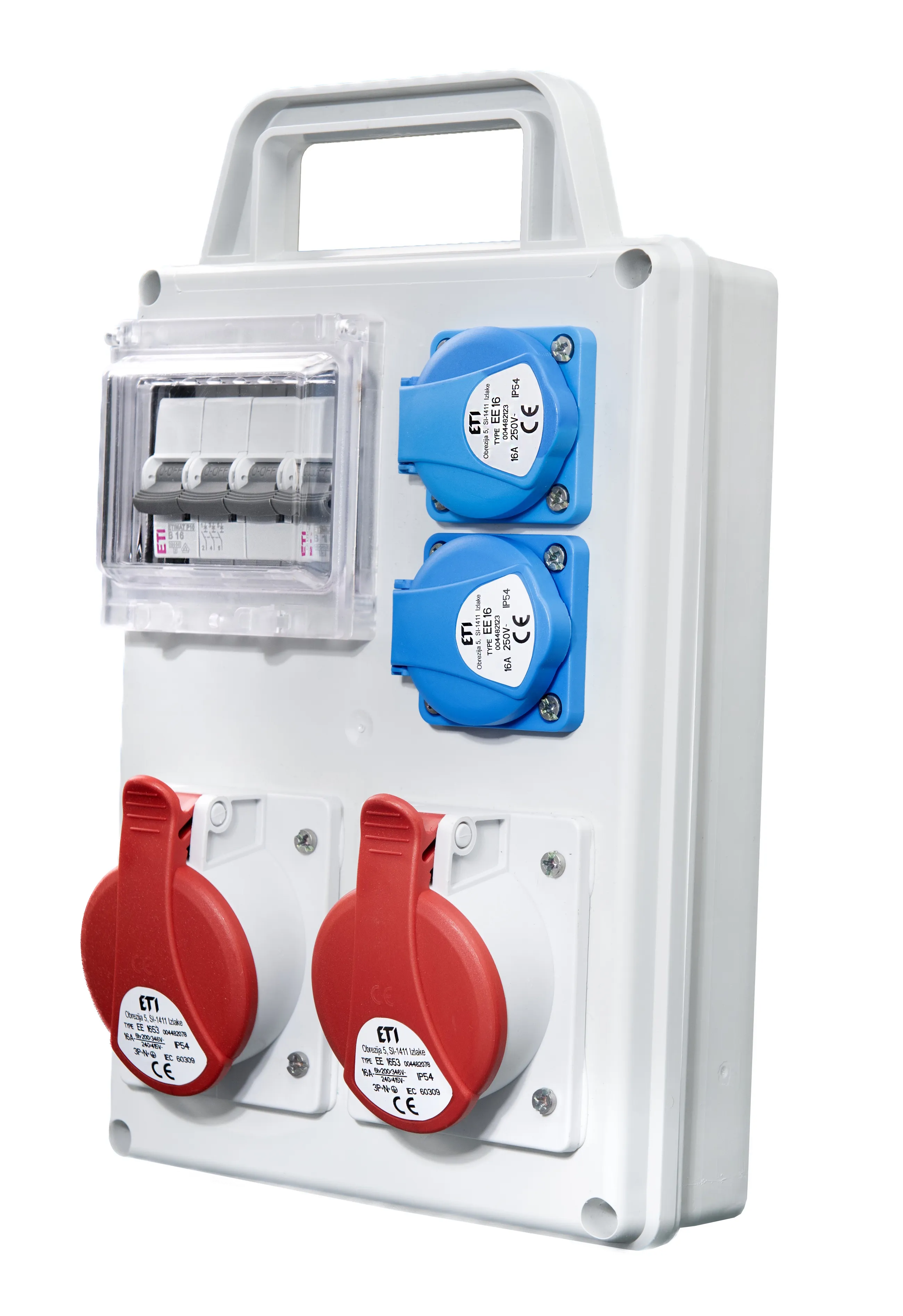 Sumontuotas pask. skydelis EDS4D 2/2 16 C 001105826