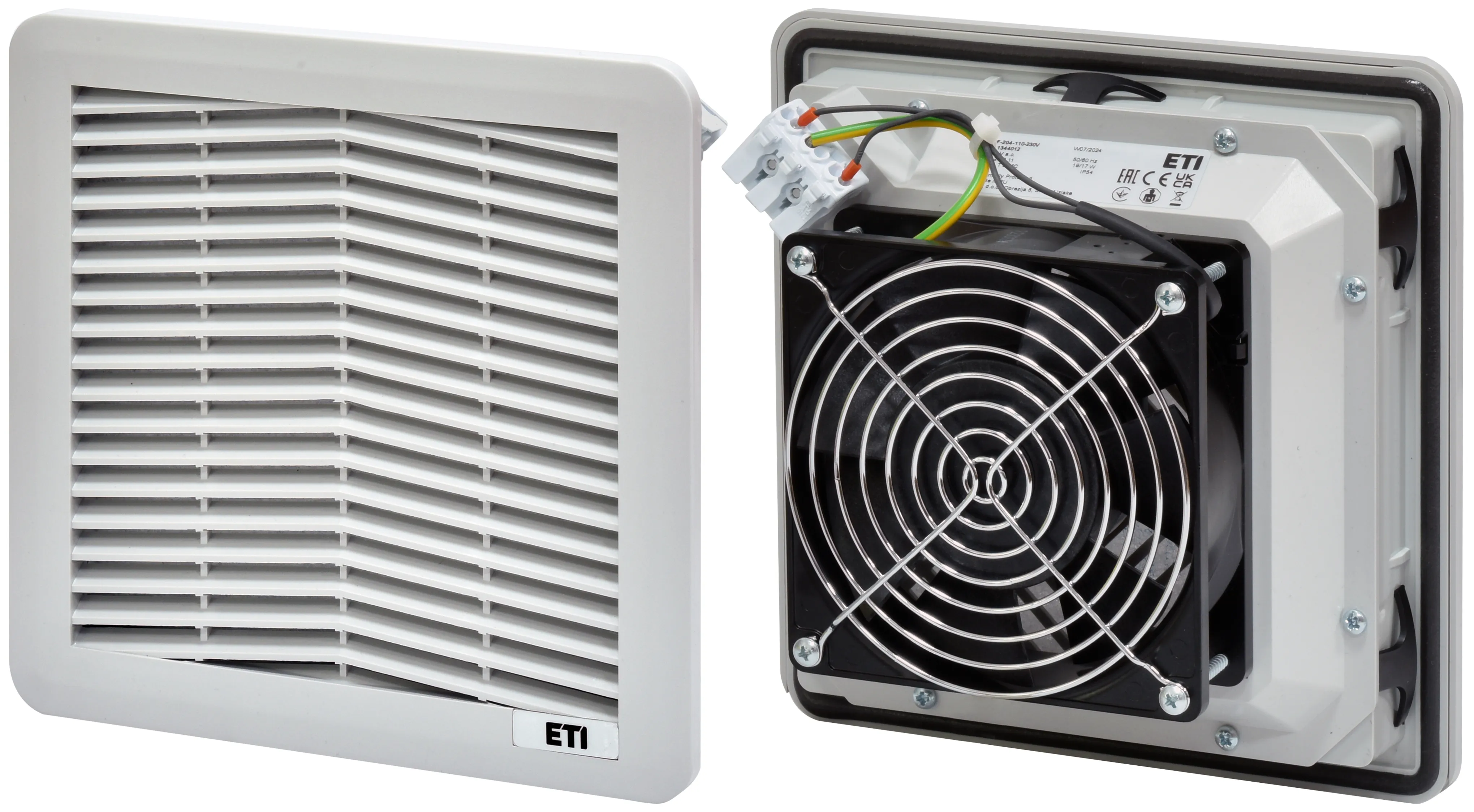 Ventiliatorius su filtru EF-204-110-230V 001344012