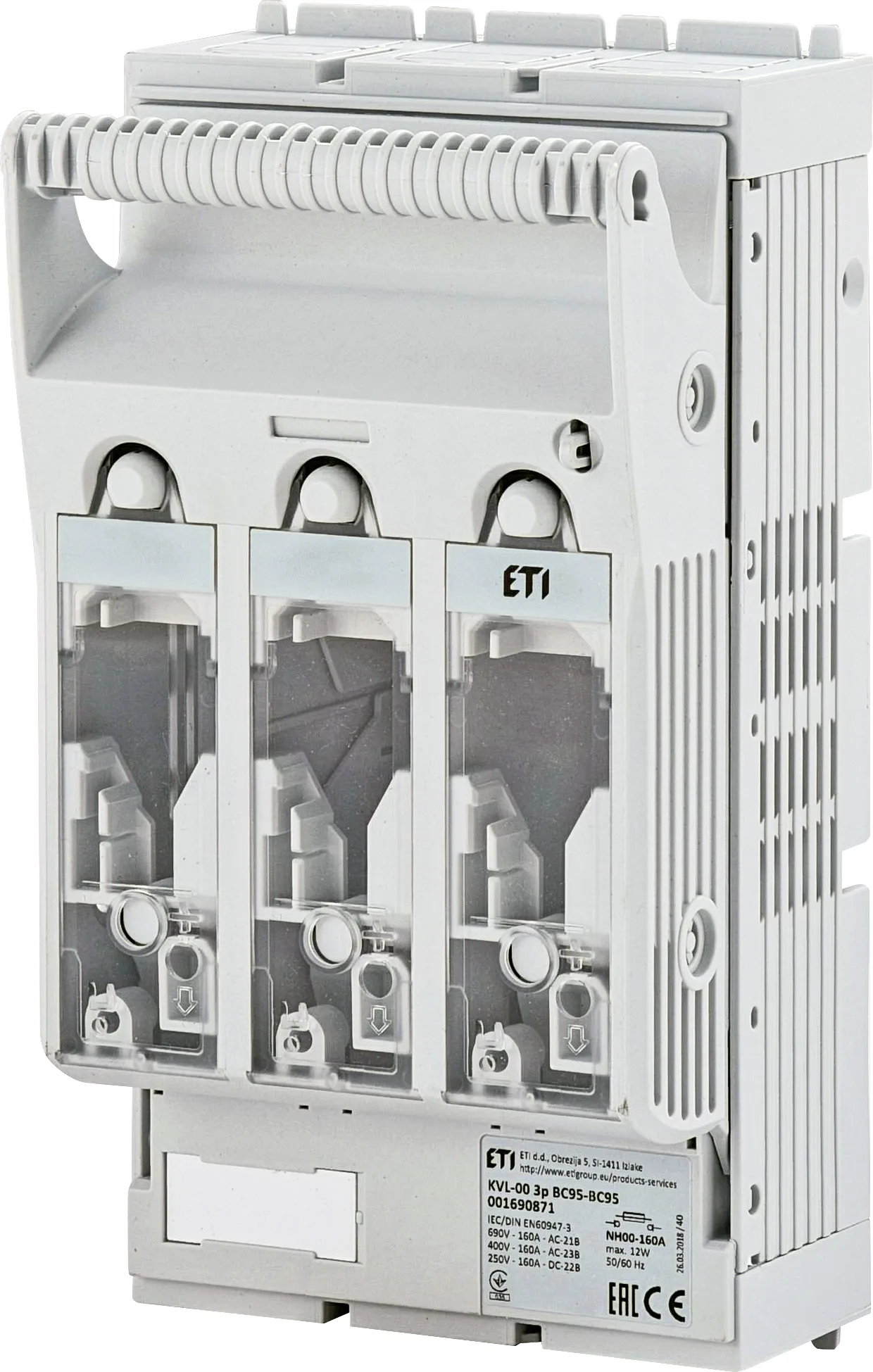 Saugiklių kirtiklis KVL-00 3p BC95-BC95 001690871