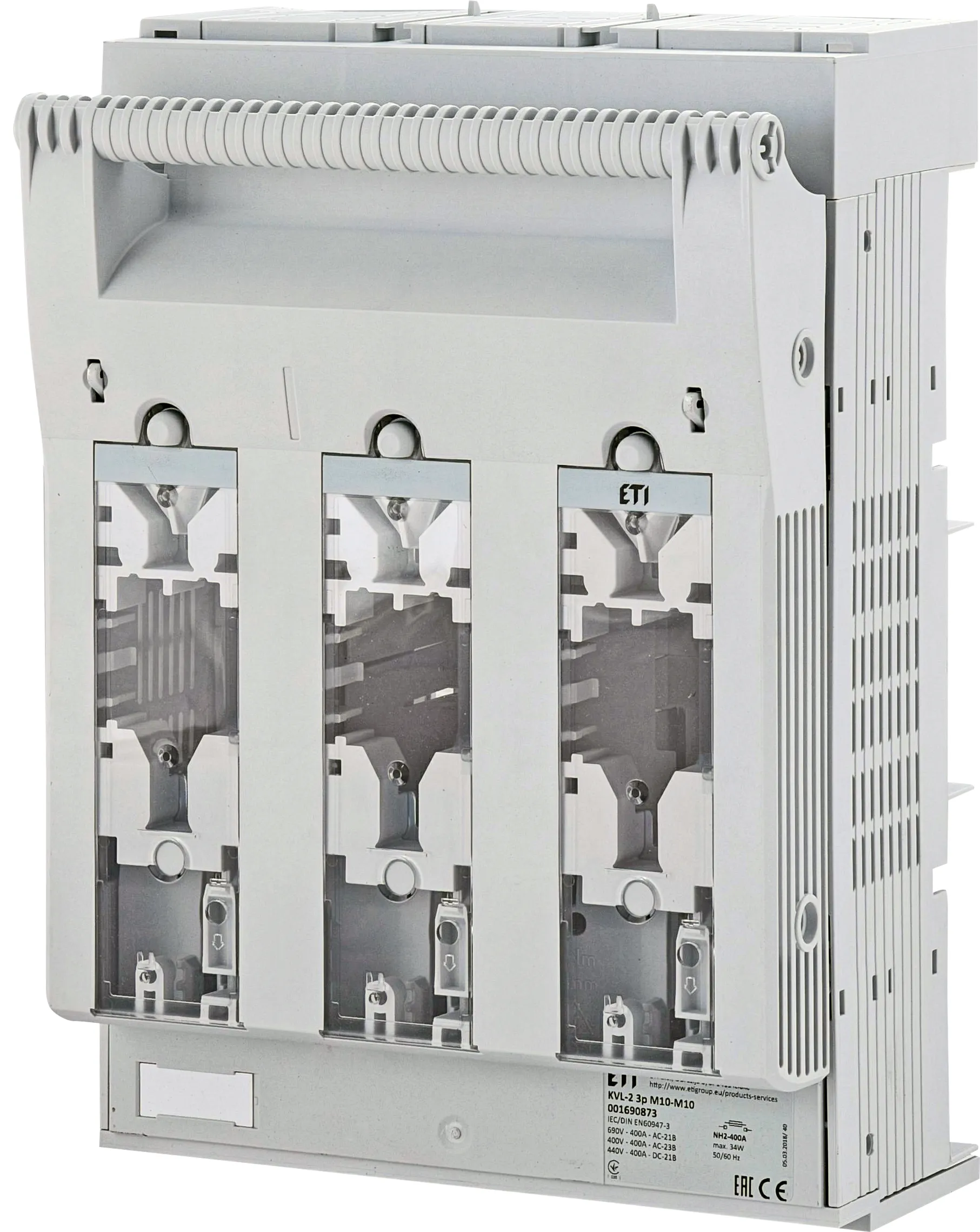 Saugiklių kirtiklis KVL-2 3p M10-M10 001690873