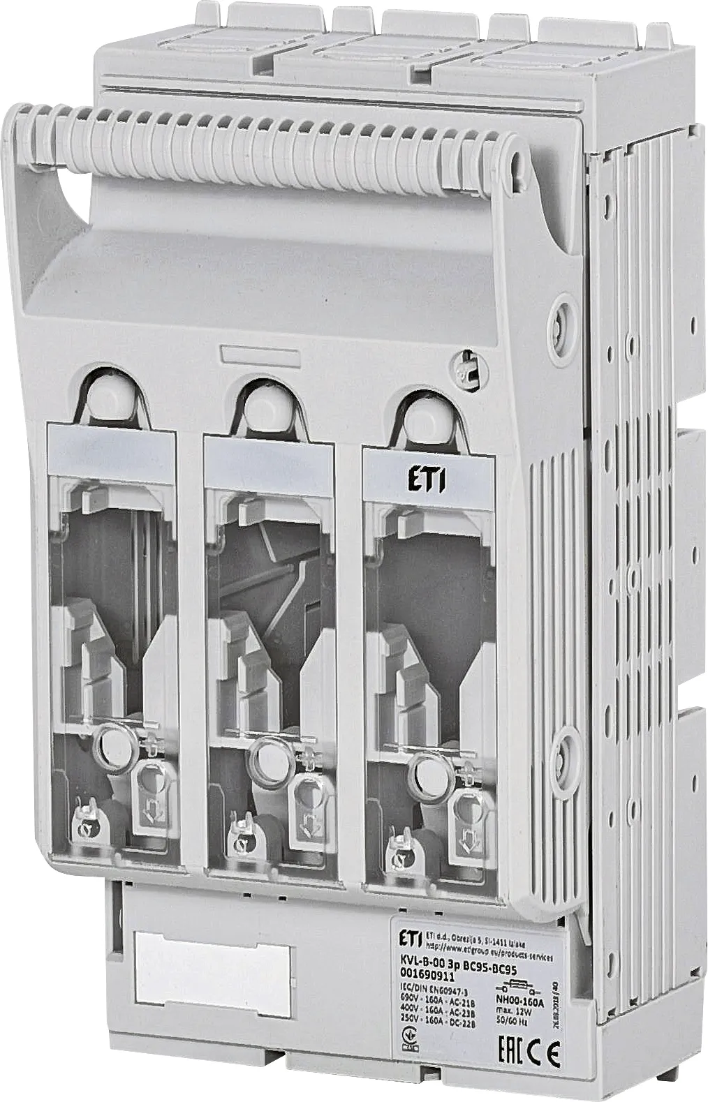 Saugiklių kirtiklis KVL-B-00 3p BC95-BC95 001690911