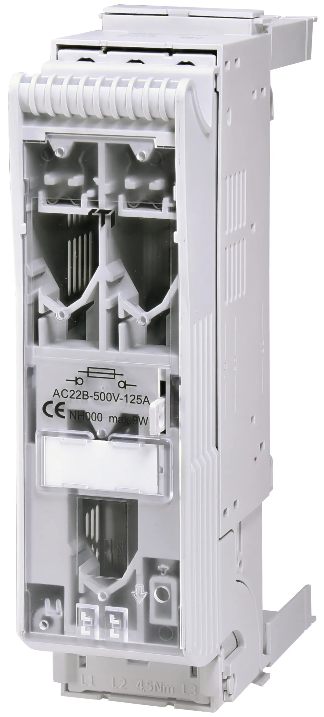 Saugiklių kirtiklis KVL-B-000 3p F50 Bottom 001690915