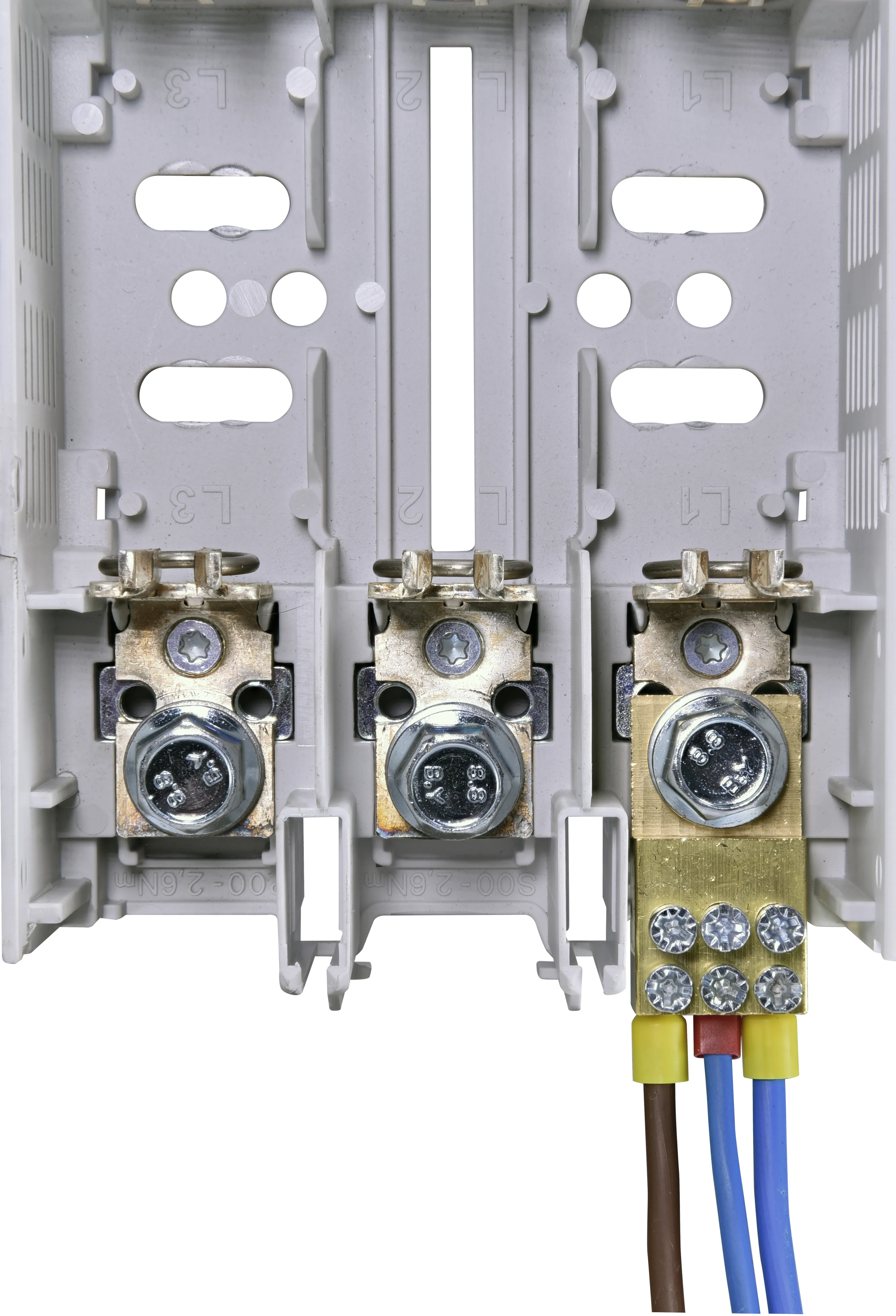 Elektromontažiniai gnybtai MTB KVL00 2x25/1x16/M8 001690978