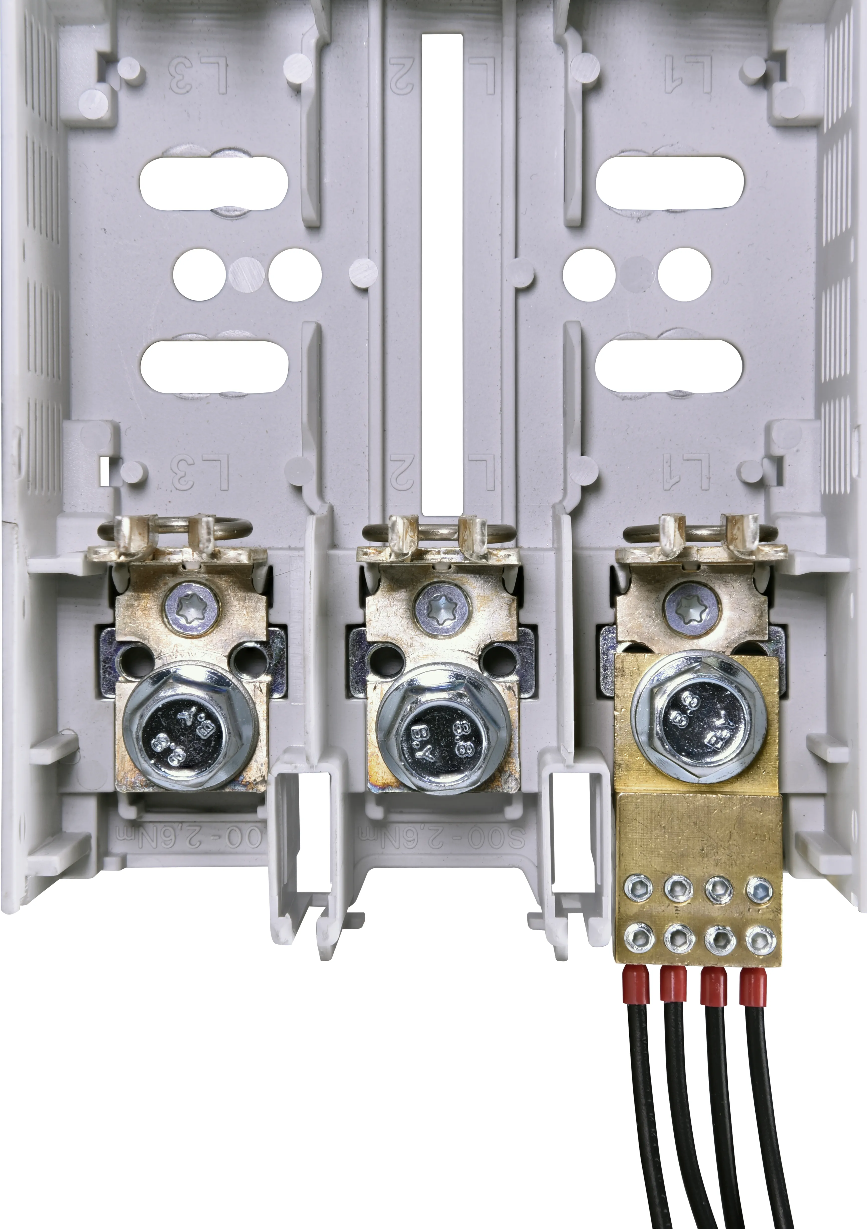 Elektromontažiniai gnybtai MTB KVL00 4x10/M8 001690979