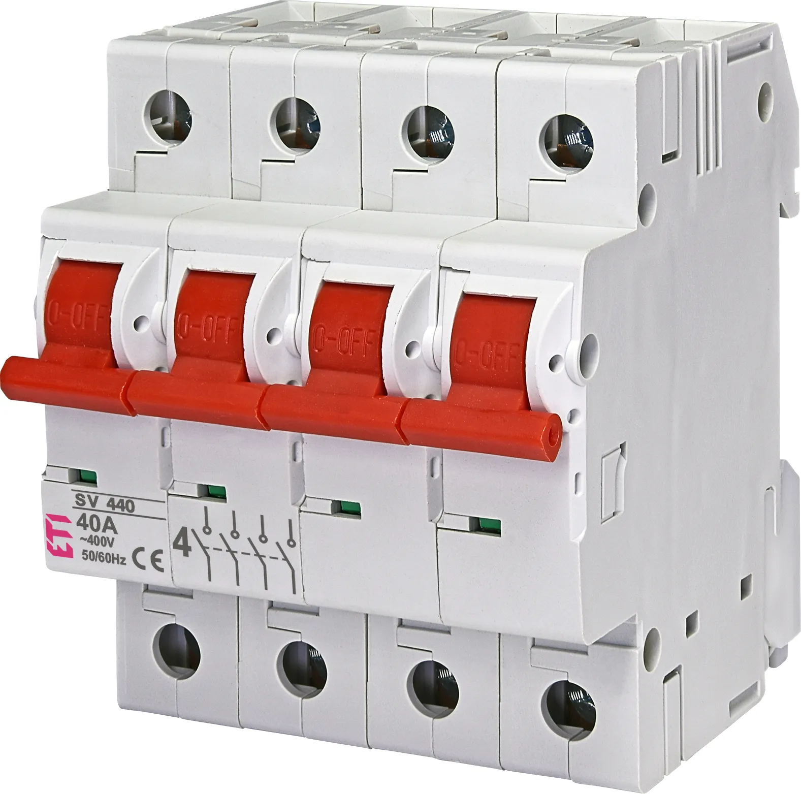 Įmontuojamas kirtiklis SV 440 4p 40A 002423423