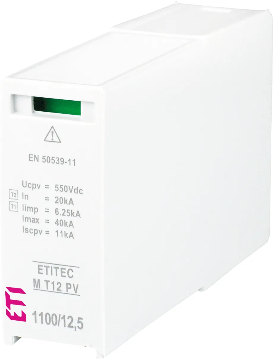 Viršįtampių ribotuvas MOD. M T12 PV 750/12,5 M 002440521