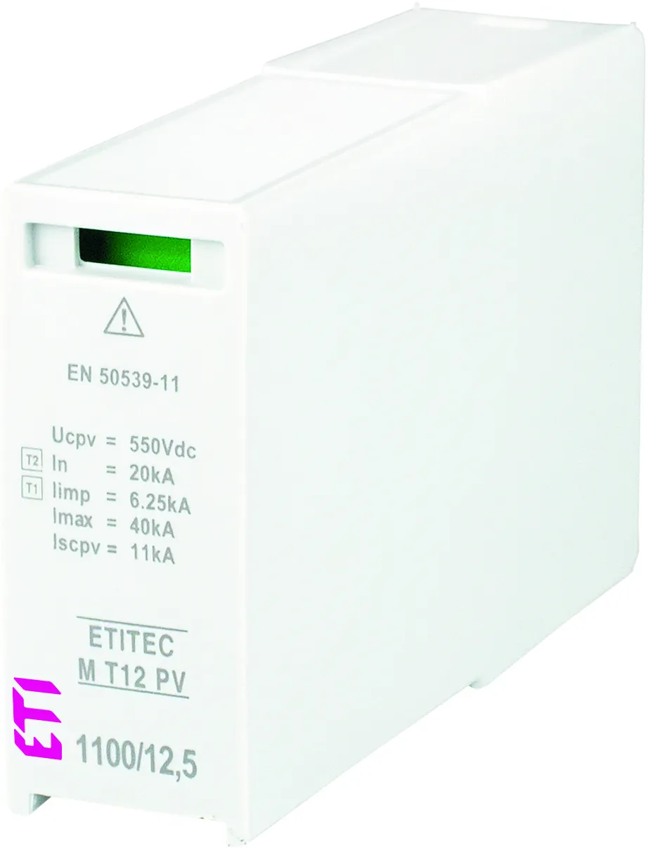 Viršįtampių ribotuvas MOD. M T12 PV 750/6,25 S 002440522