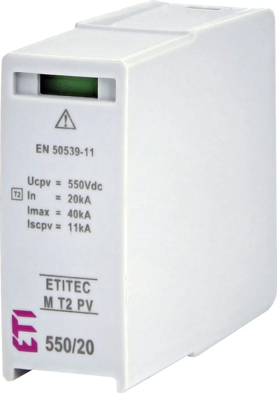 Viršįtampių ribotuvas MOD. M T2 PV 750/20 002440524