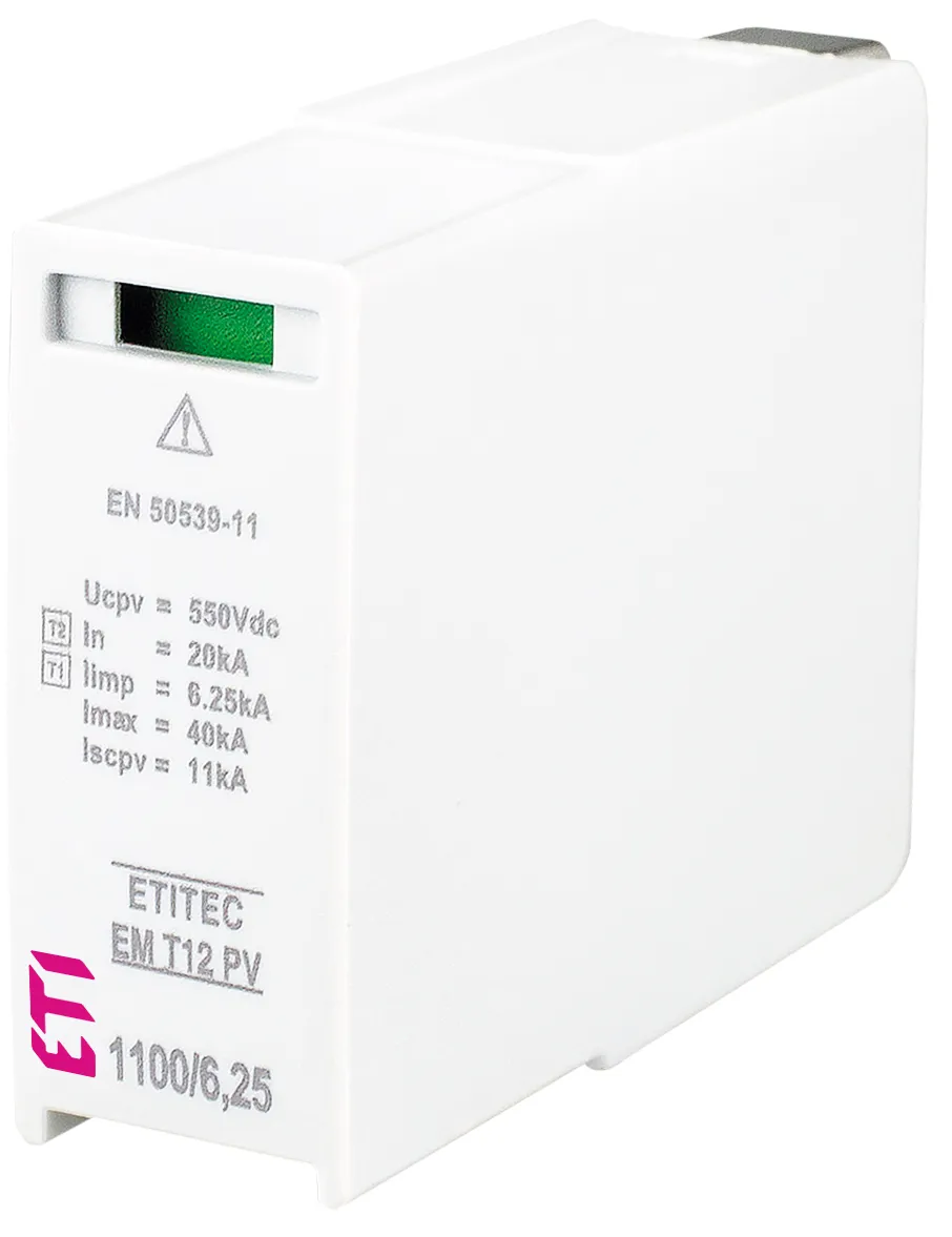 Viršįtampių ribotuvas MOD. EM T12 PV 750/5 002440585