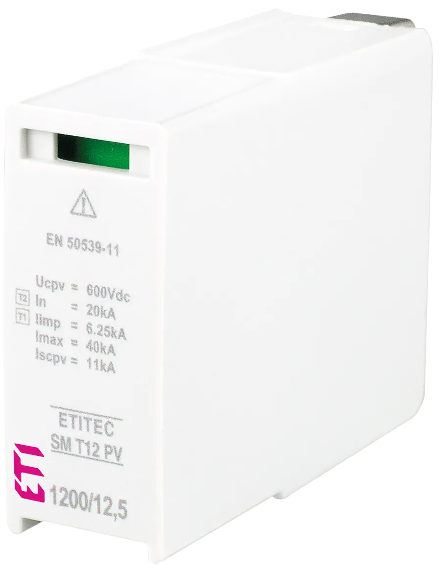 Viršįtampių ribotuvas MOD. SM T12 PV 600/12,5 M 002440633