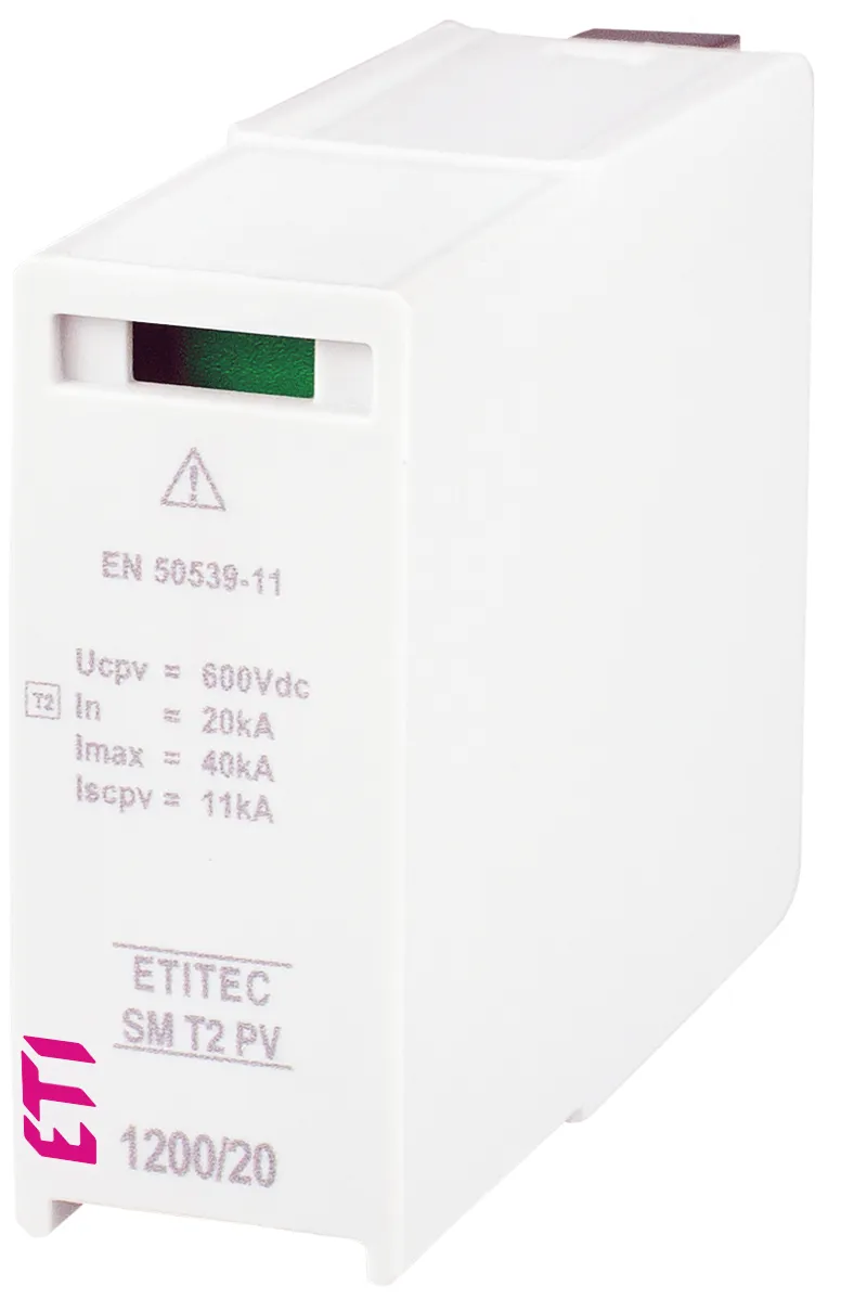 Viršįtampių ribotuvas MOD. SM T2 PV 600/20 M 002440637