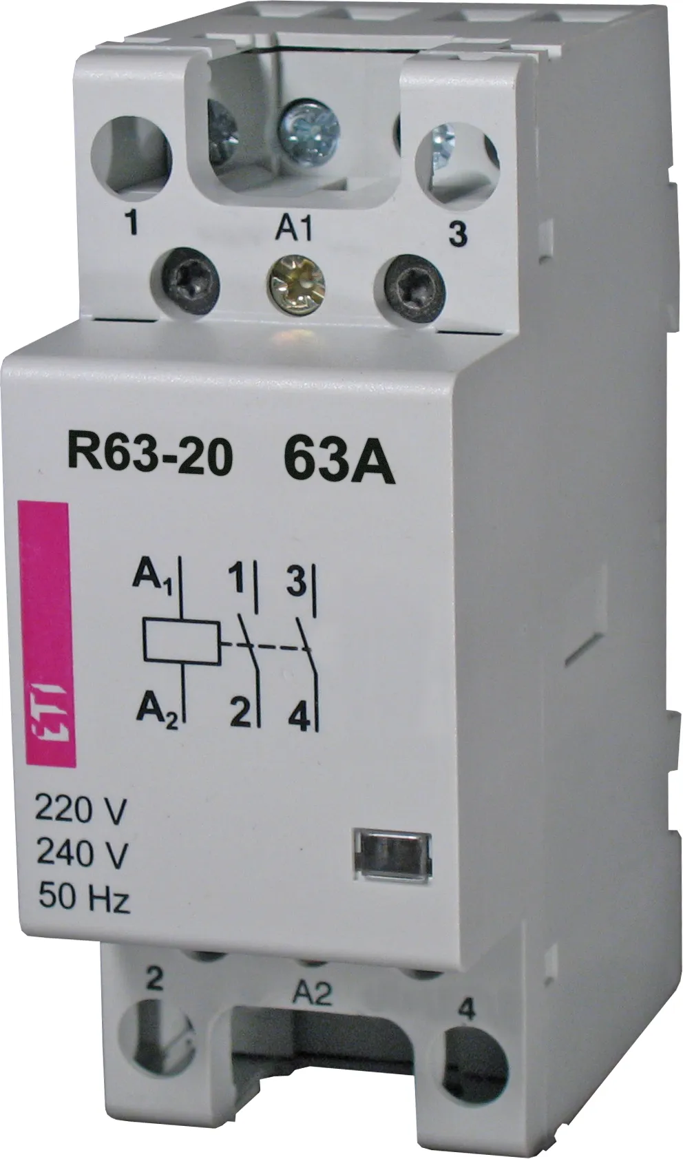 Modulinis kontaktorius R 63-02 230V 002463486