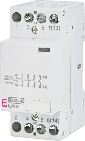 Modulinis kontaktorius RD 25-40-230V AC/DC 002464010