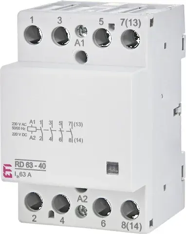 Modulinis kontaktorius RD 63-40-230V AC/DC 002464026