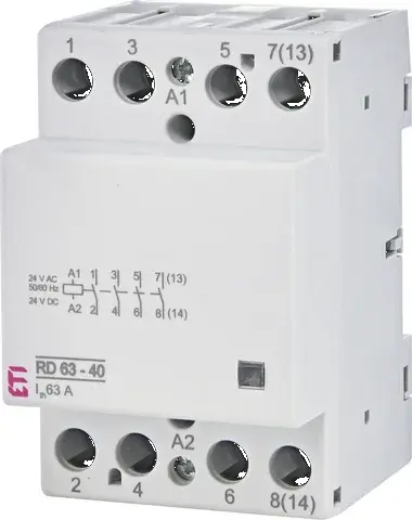 Modulinis kontaktorius RD 63-40-24V AC/DC 002464027
