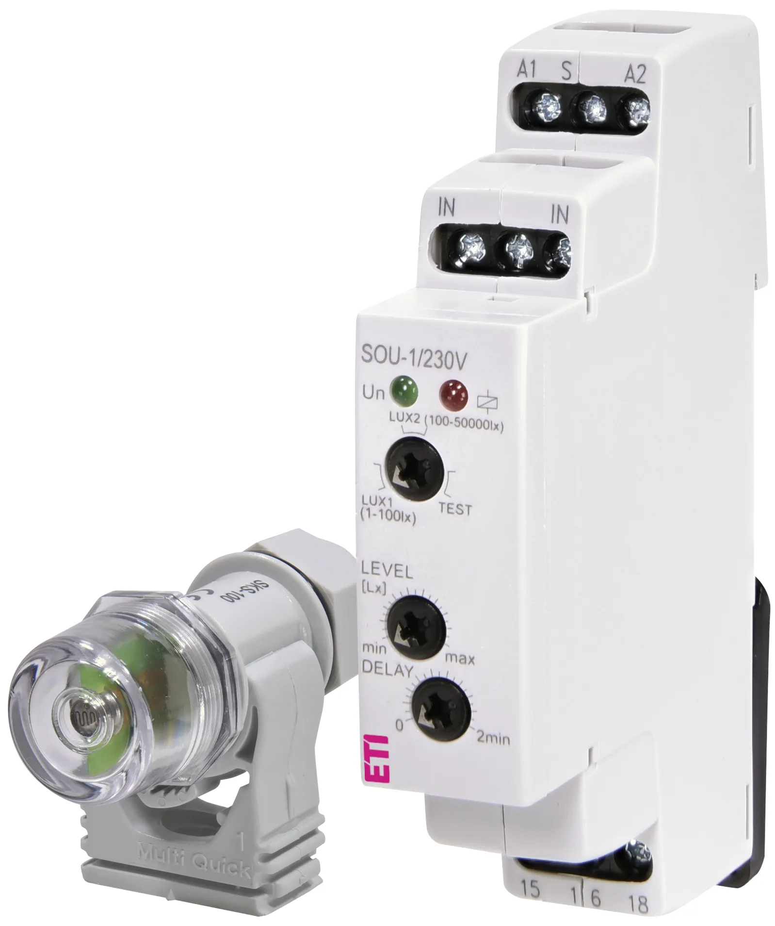 Foto relė SOU-1/230V+senzor 002470011