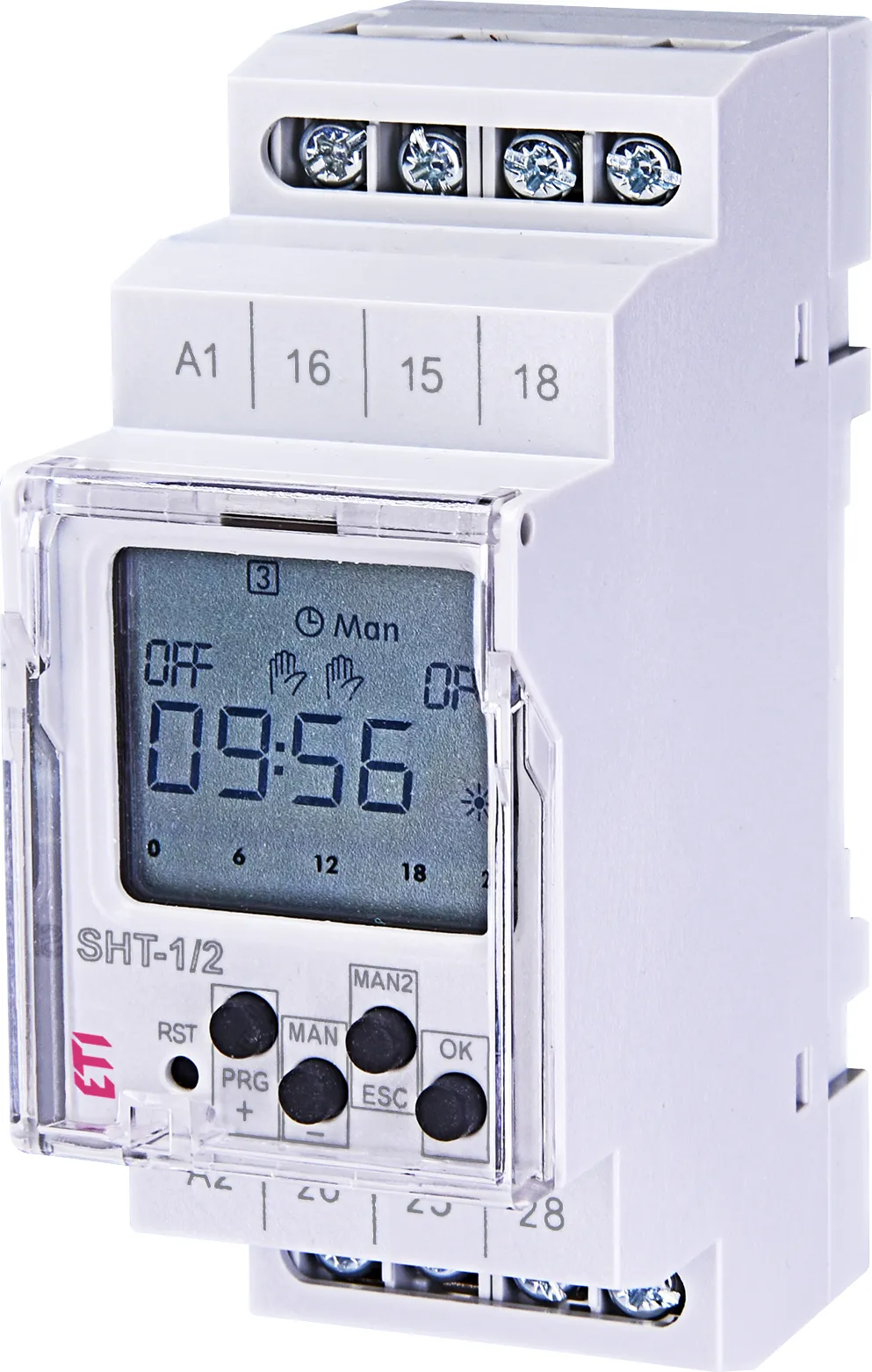 Laiko relė, skaitmeninė SHT 1/2 UNI 002470054
