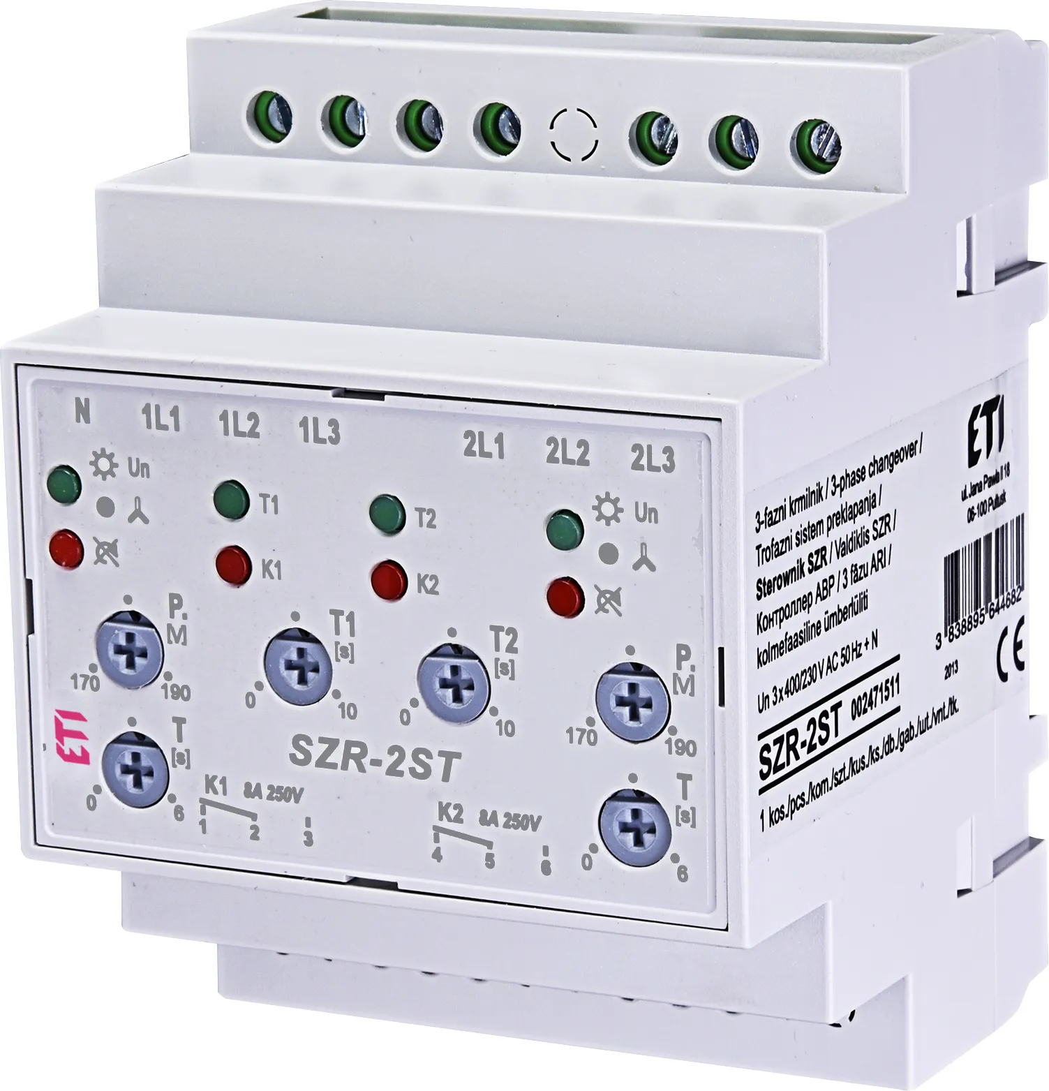 Valdymo relė SZR-2ST 002471511