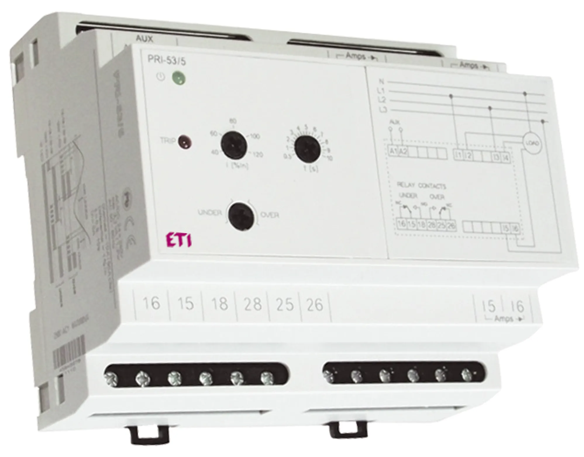 Valdymo relė PRI-53/5 002471900