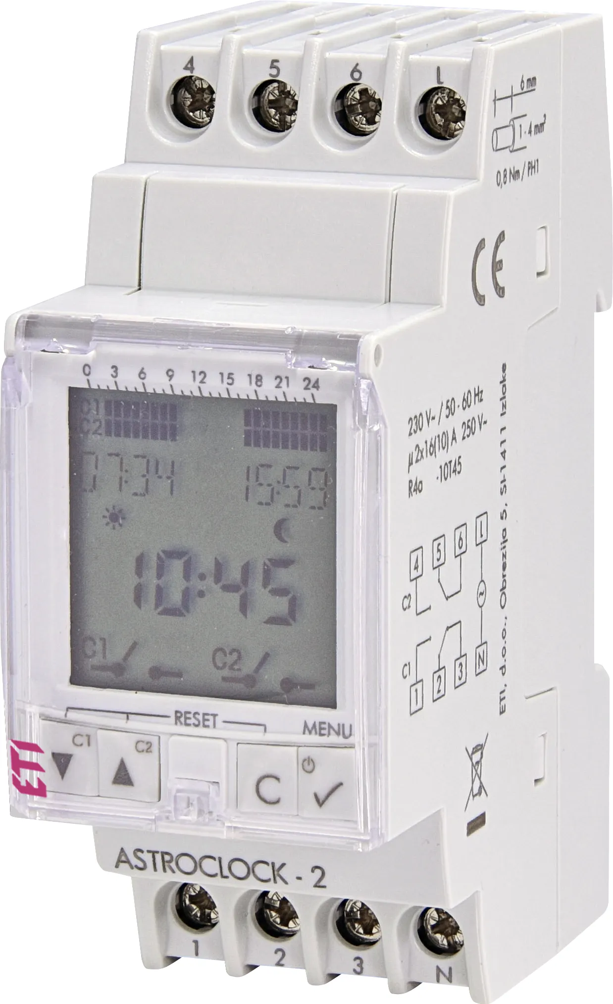 Laiko relė, skaitmeninė ASTROCLOCK-2 002472051