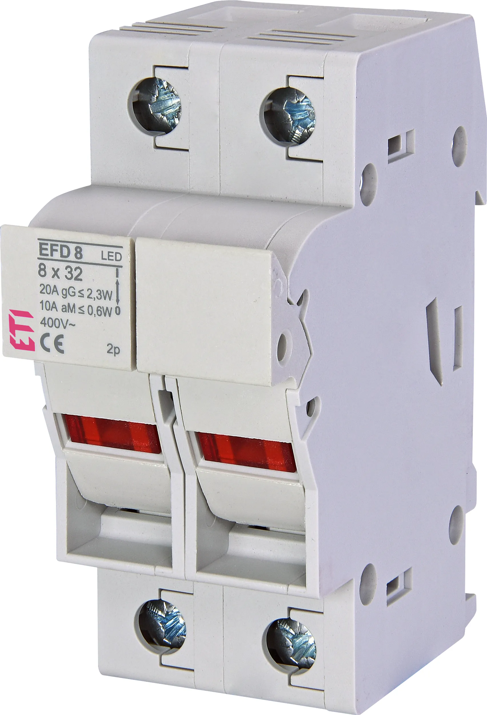 Saugiklių kirtiklis EFD 8 2p LED 002520013