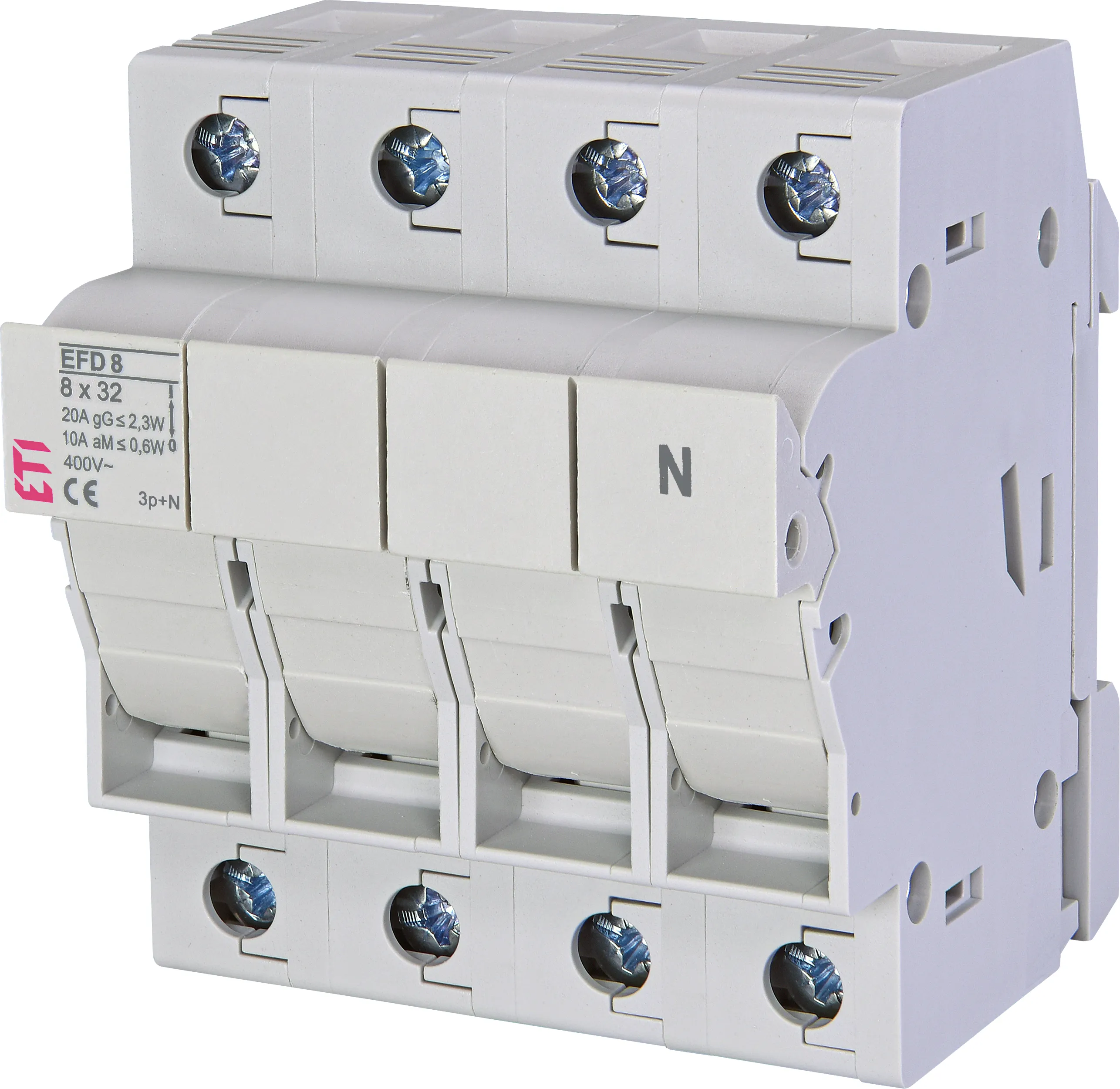 Saugiklių kirtiklis EFD 8 3p+N AD 002520305