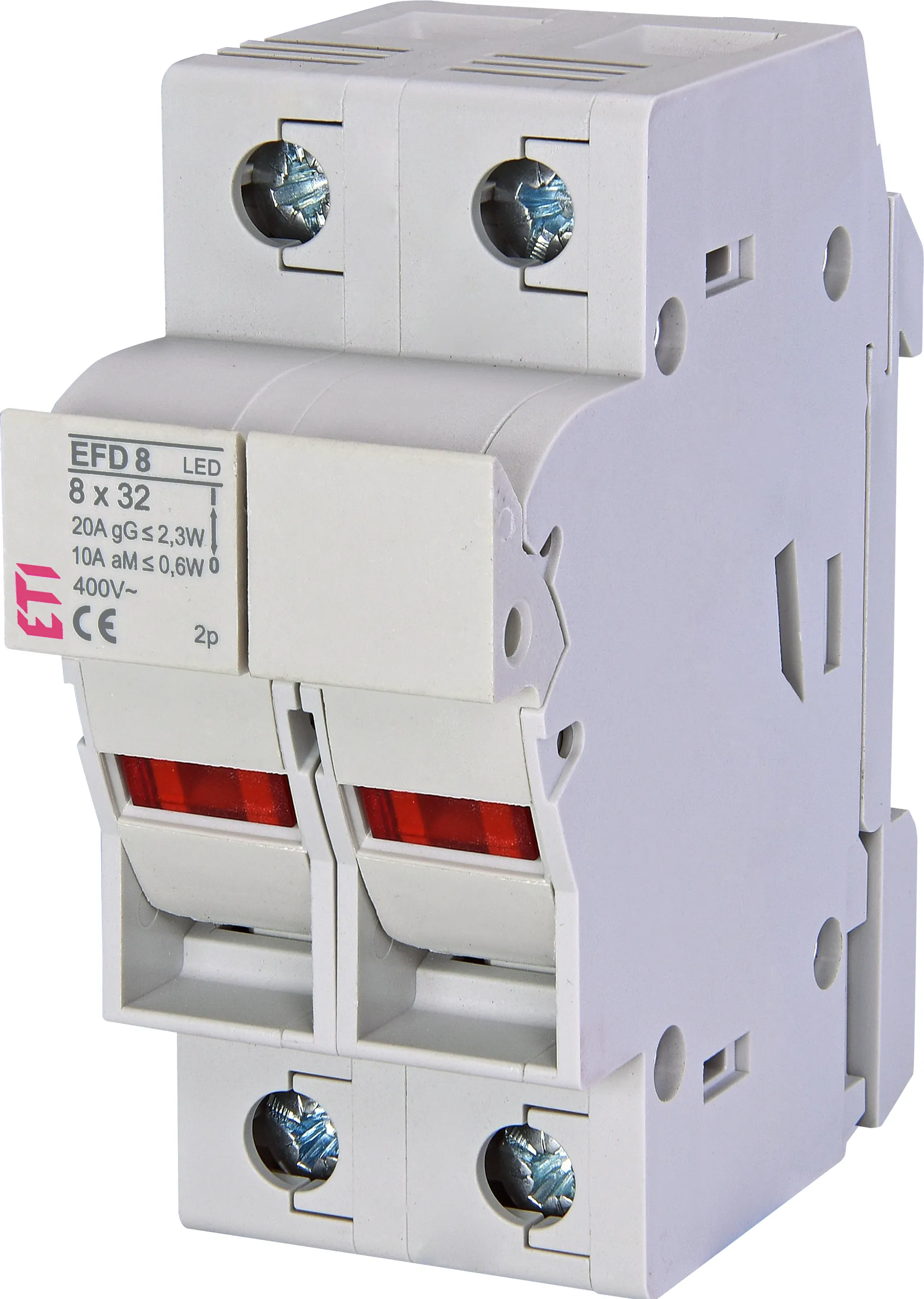 Saugiklių kirtiklis EFD 8 2p LED AD 002520313