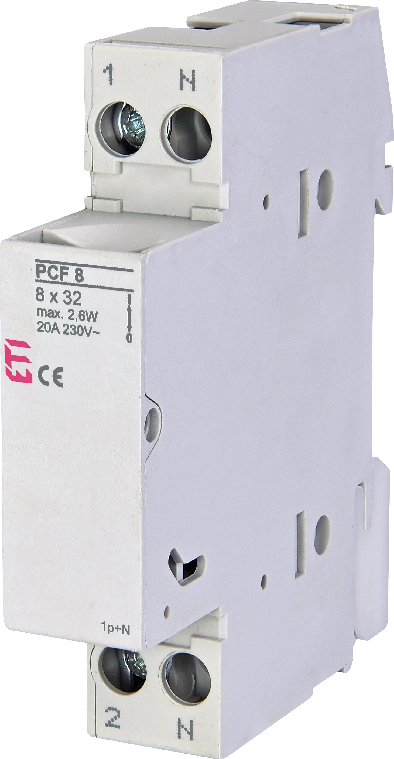 Saugiklių kirtiklis PCF 8 1p+N 002530002