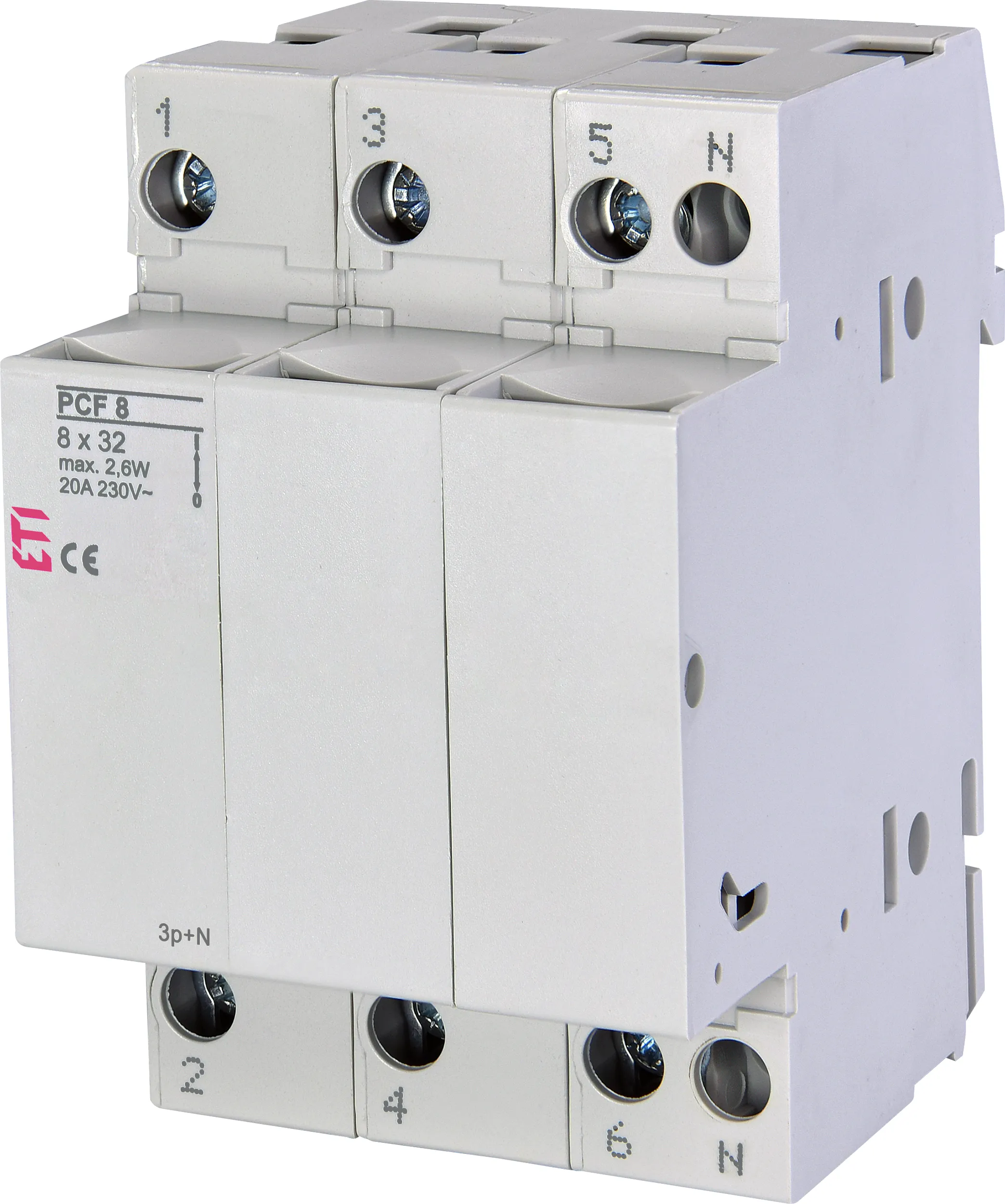 Saugiklių kirtiklis PCF 8 3p+N 002530005