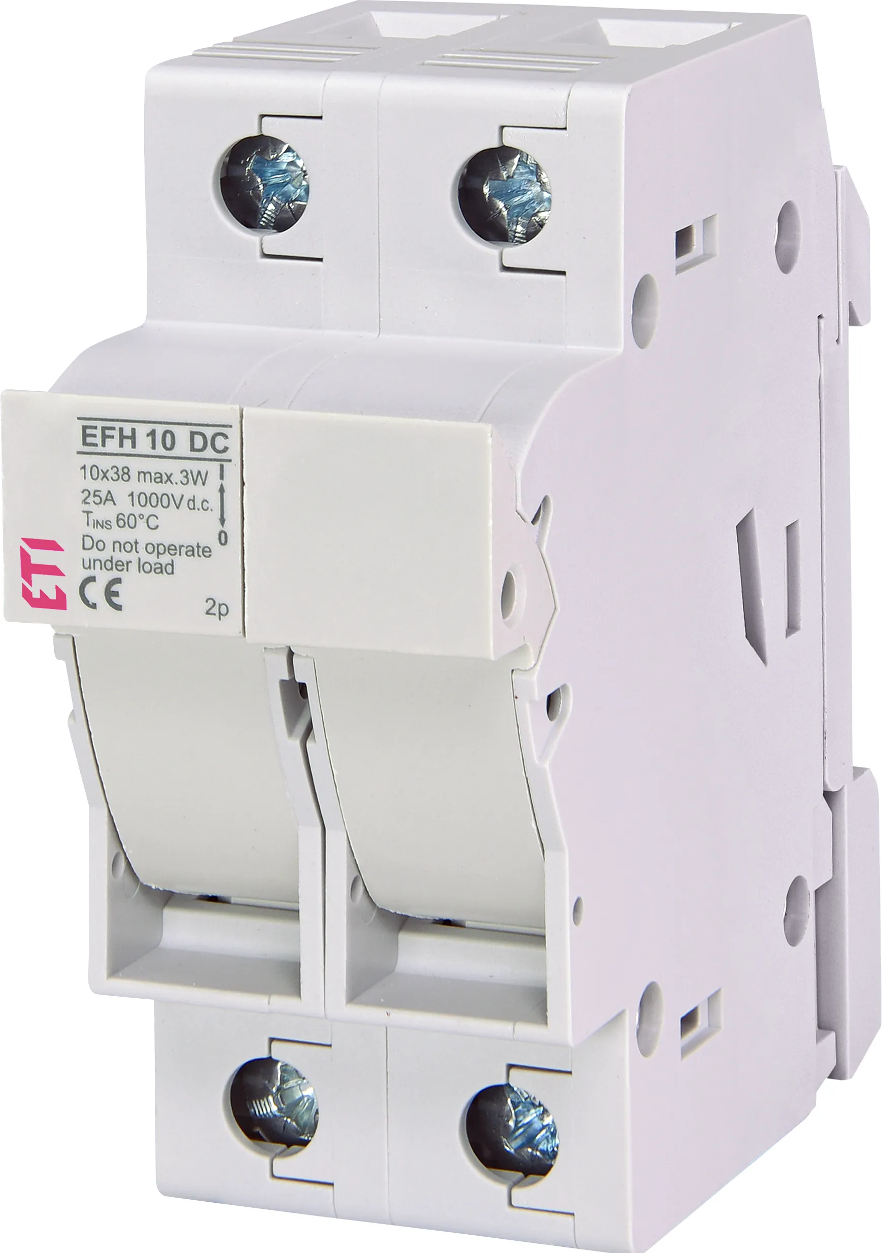 Saugiklių lizdas EFH 10 DC 2p AD 002540503