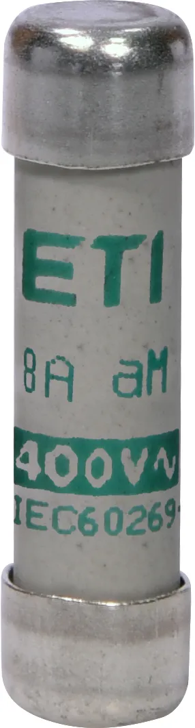 Saugikliai CH8x32 aM 8A/400V 002652004