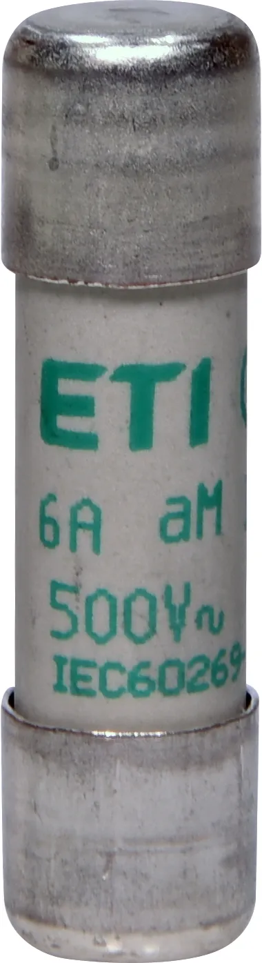 Saugikliai CH10x38 aM 6A/500V 002652013