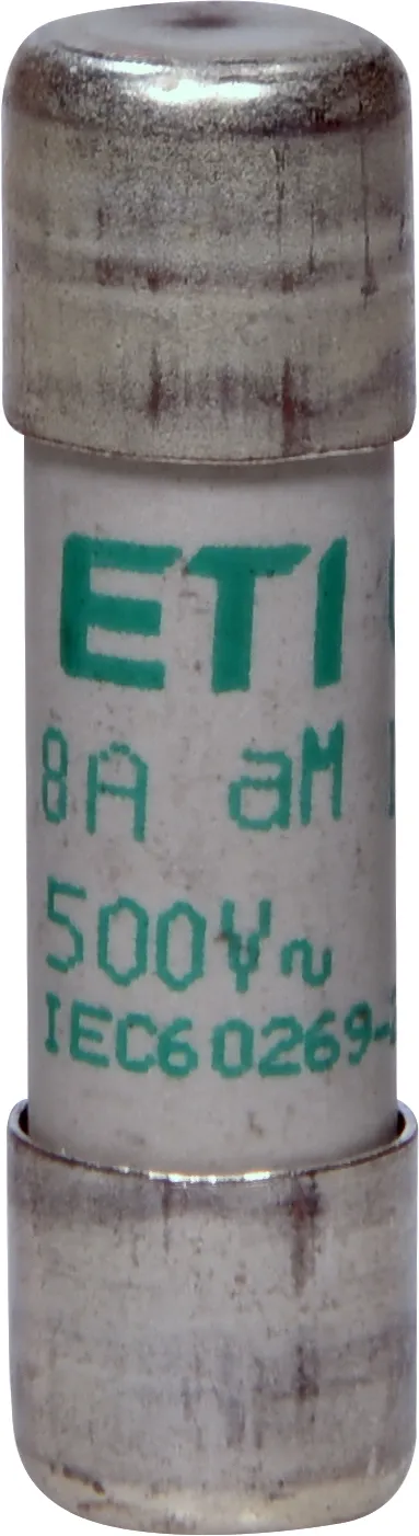 Saugikliai CH10x38 aM 8A/500V 002652014