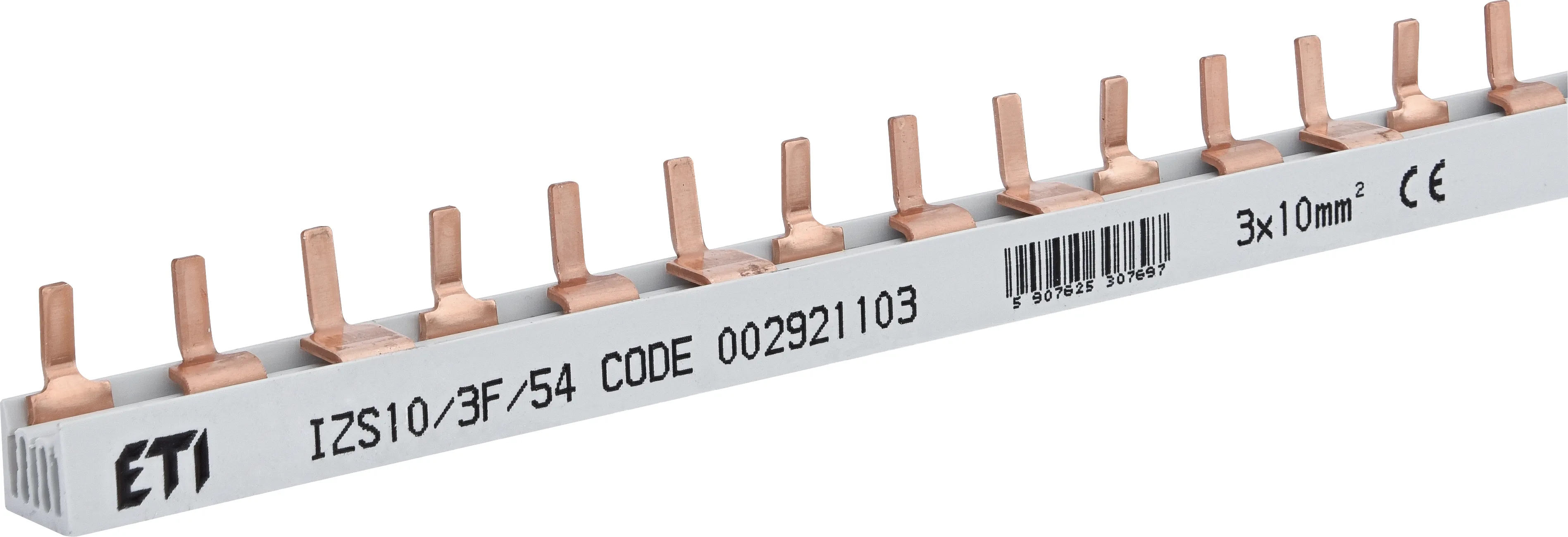 Izoliuota šyna IZS10/3F/54 (1m) 002921103