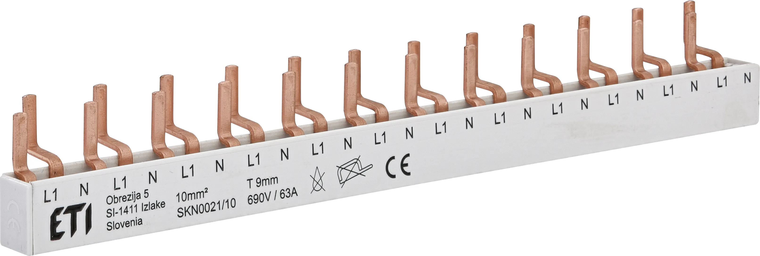 Izoliuota šyna SKN0021/10 002921150