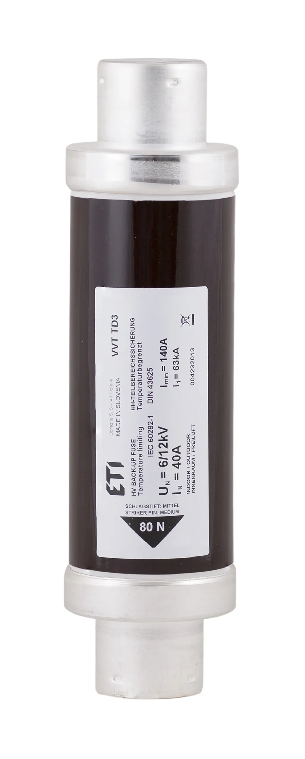 Saugikliai VVT-D3 12kV/2A 192 004232103