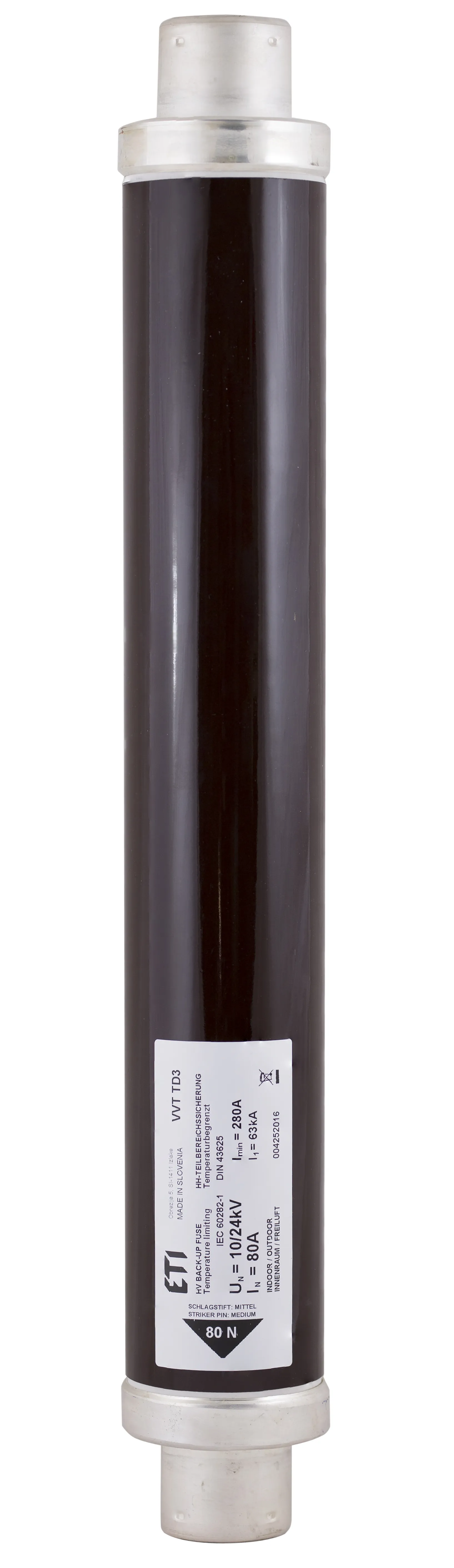 Saugikliai VVA3 24kV/6A 004251105